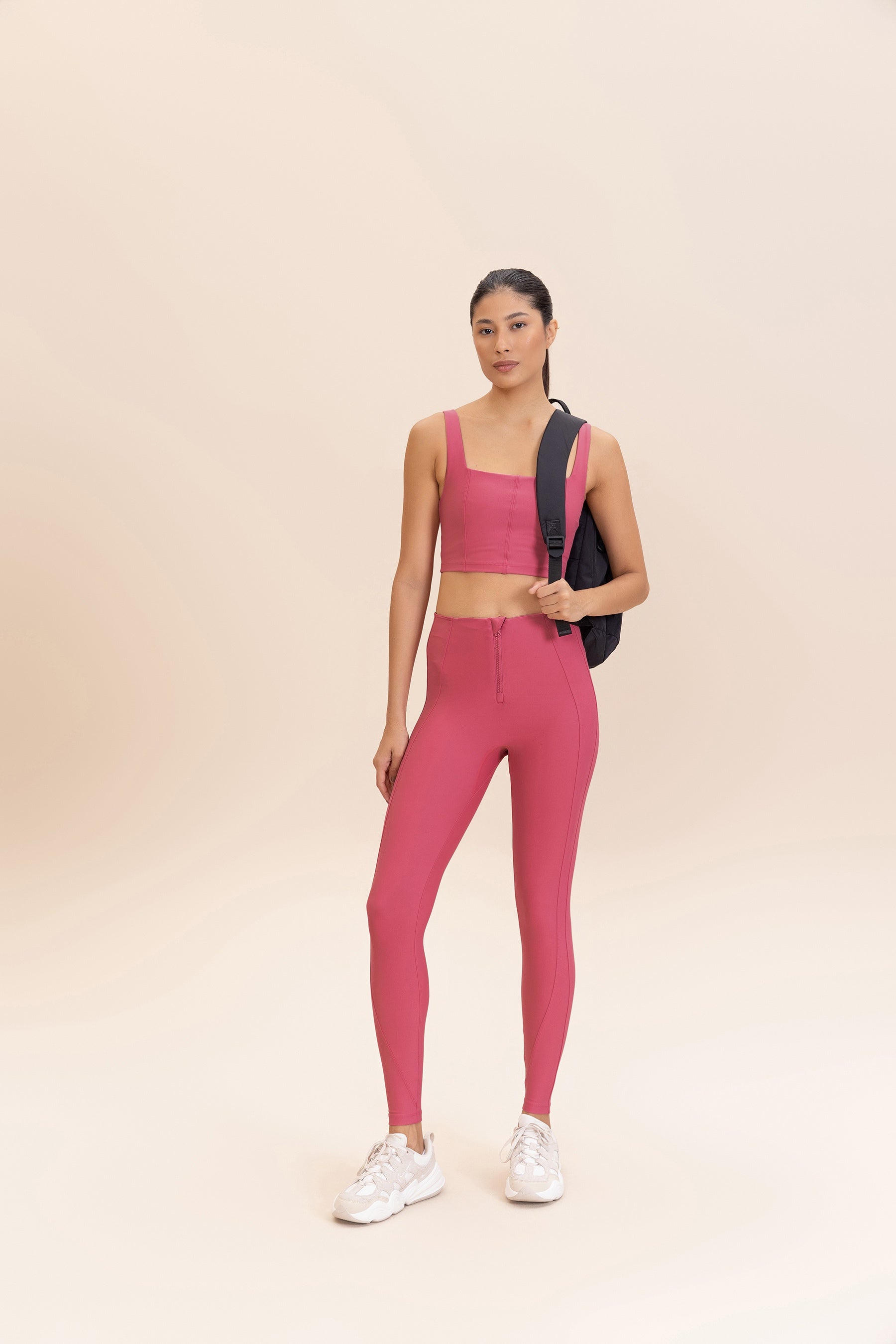 High Waist Neoprene Sculpting Leggings for Women - Tummy Control & Butt Lifting Workout Leggings - Perfect for Yoga, Gym & Running
