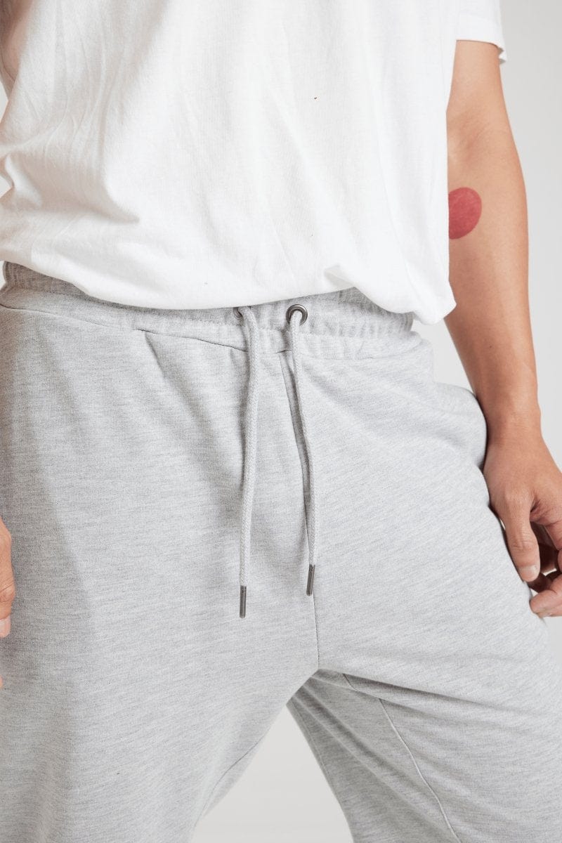 INSPORT Men's Boston Slim Fit Grey Track Pants - Lightweight Joggers for Running, Gym & Casual Wear