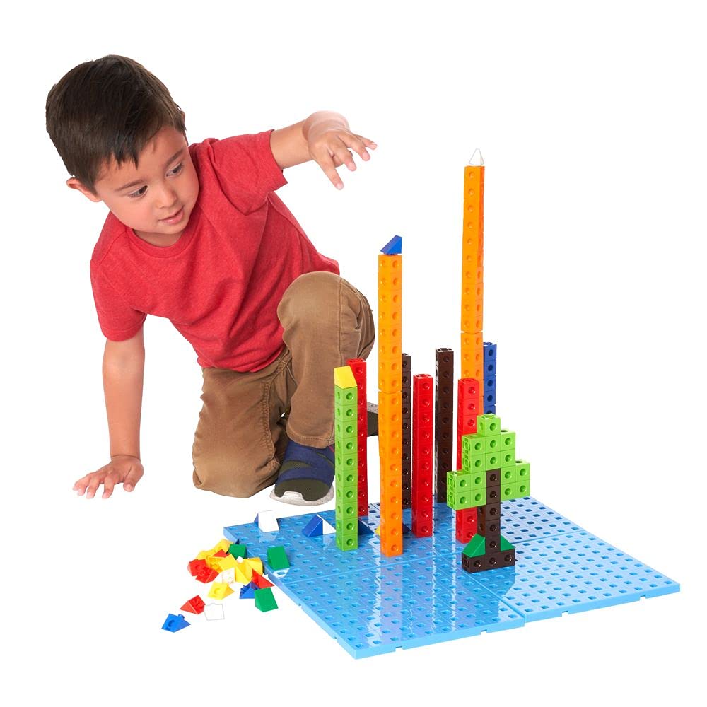 STEM Building Toys for Kids Ages 3+ | Excellerations Construction Blocks Set with 3/4