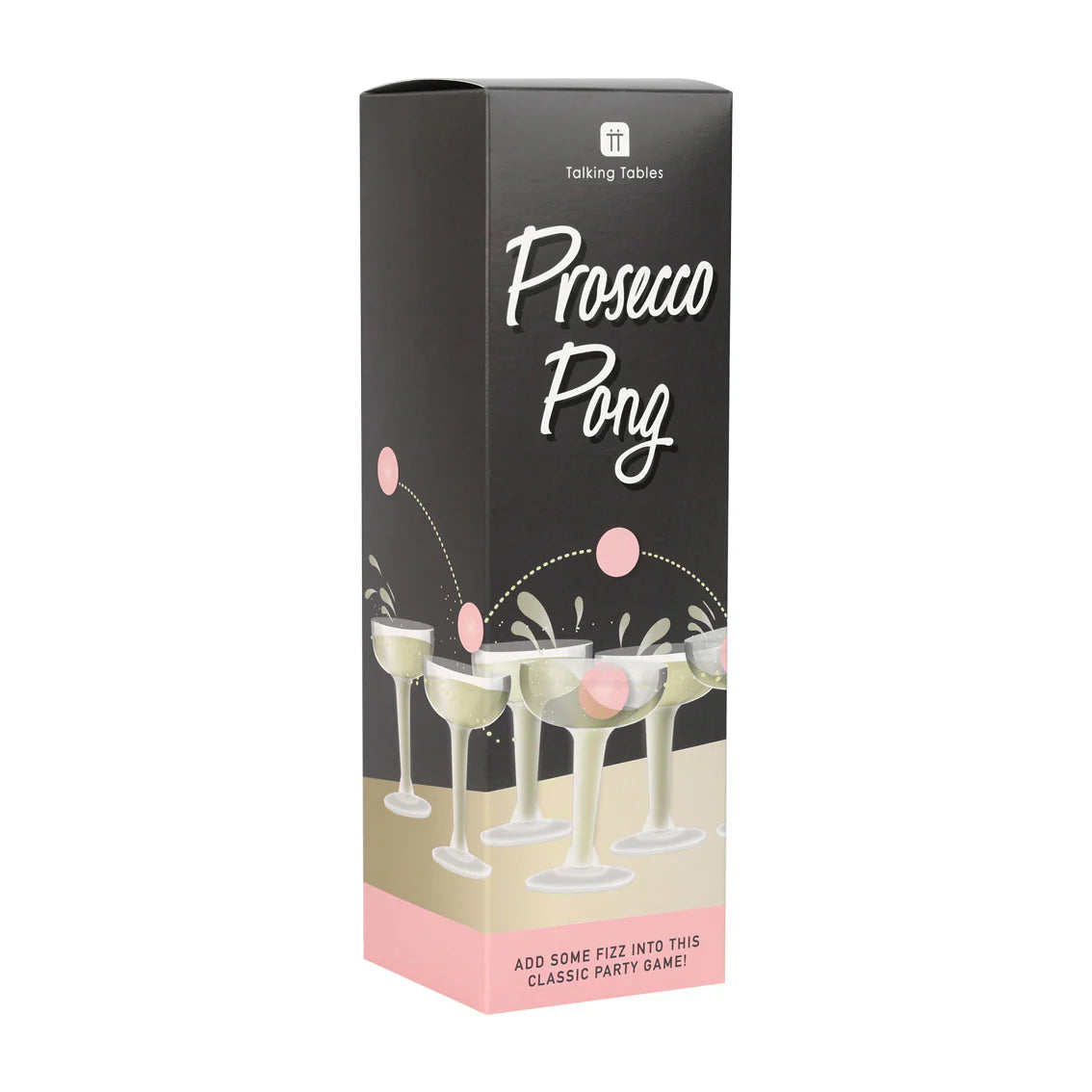 Premium Prosecco Pong Game Set - Fun Drinking Party Game for Adults - Perfect for Bachelorette Parties, Weddings & Social Gatherings