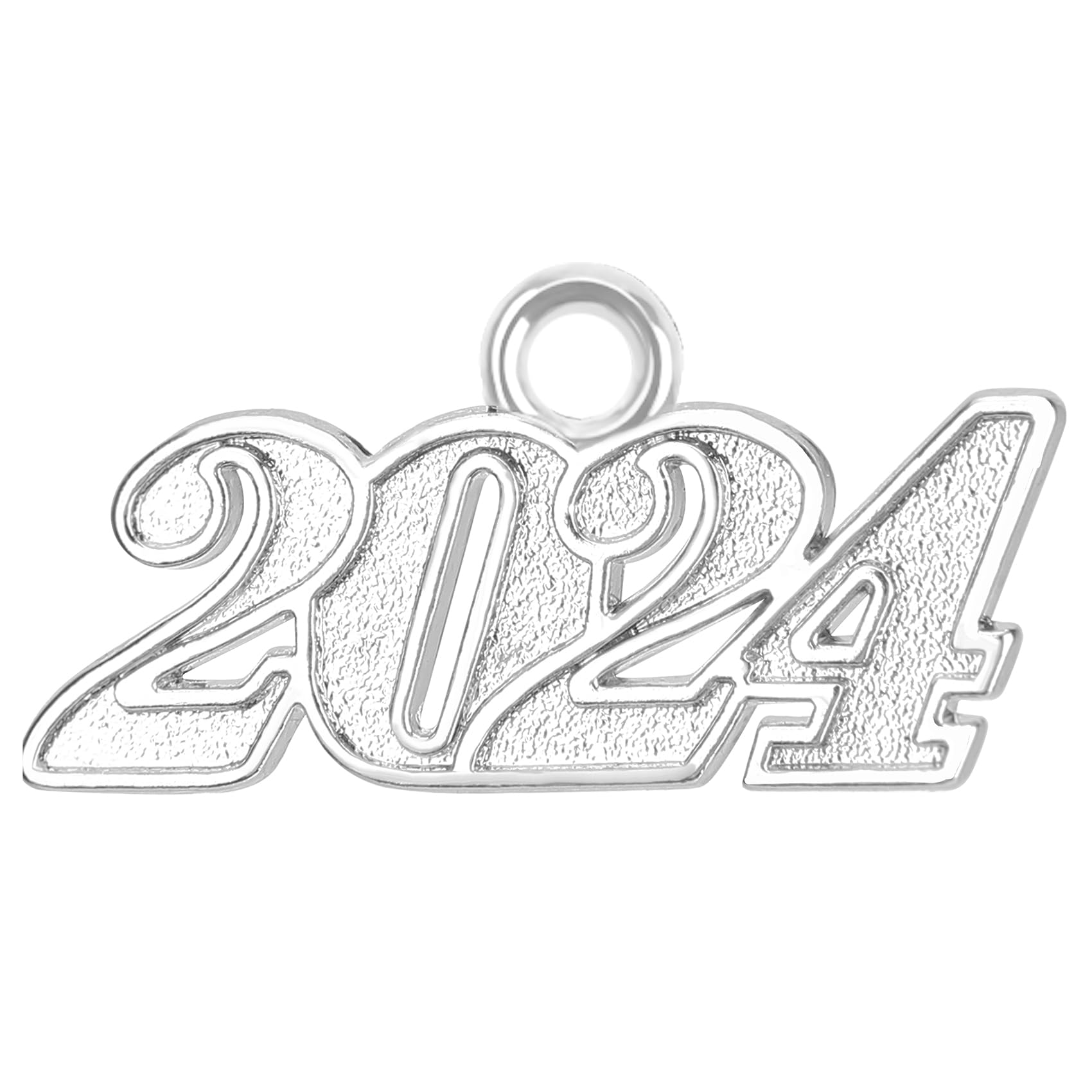 2024 Graduation Charm & Tassel Decorations - Premium 2024 Year Date Charm for Graduation Caps, Hats & Tassels - Perfect for High School & College Graduation Ceremonies, Parties & Photo Props
