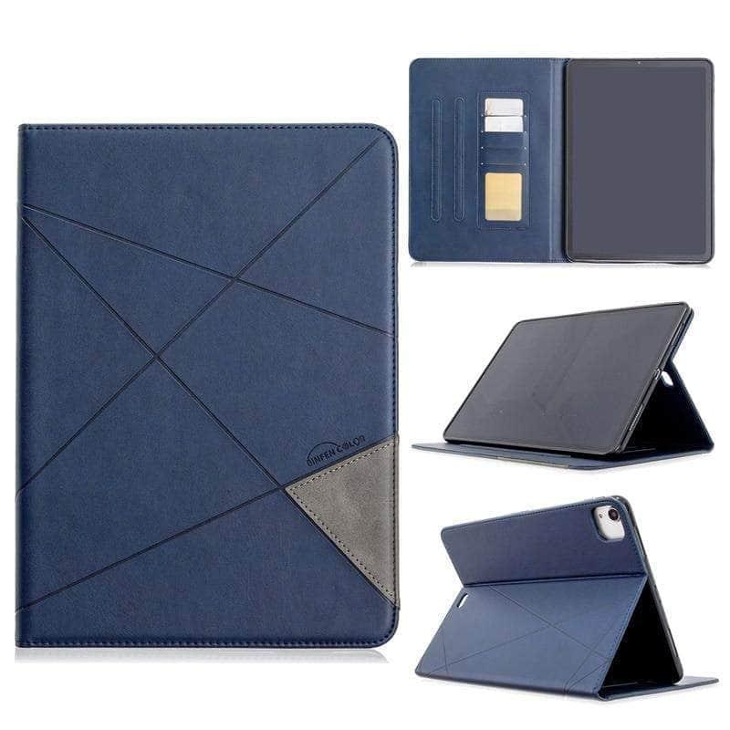 2020 iPad Pro 11 Inch Smart PU Leather Case with Card Holder & Stand - Perfect for Work, Travel & Daily Protection