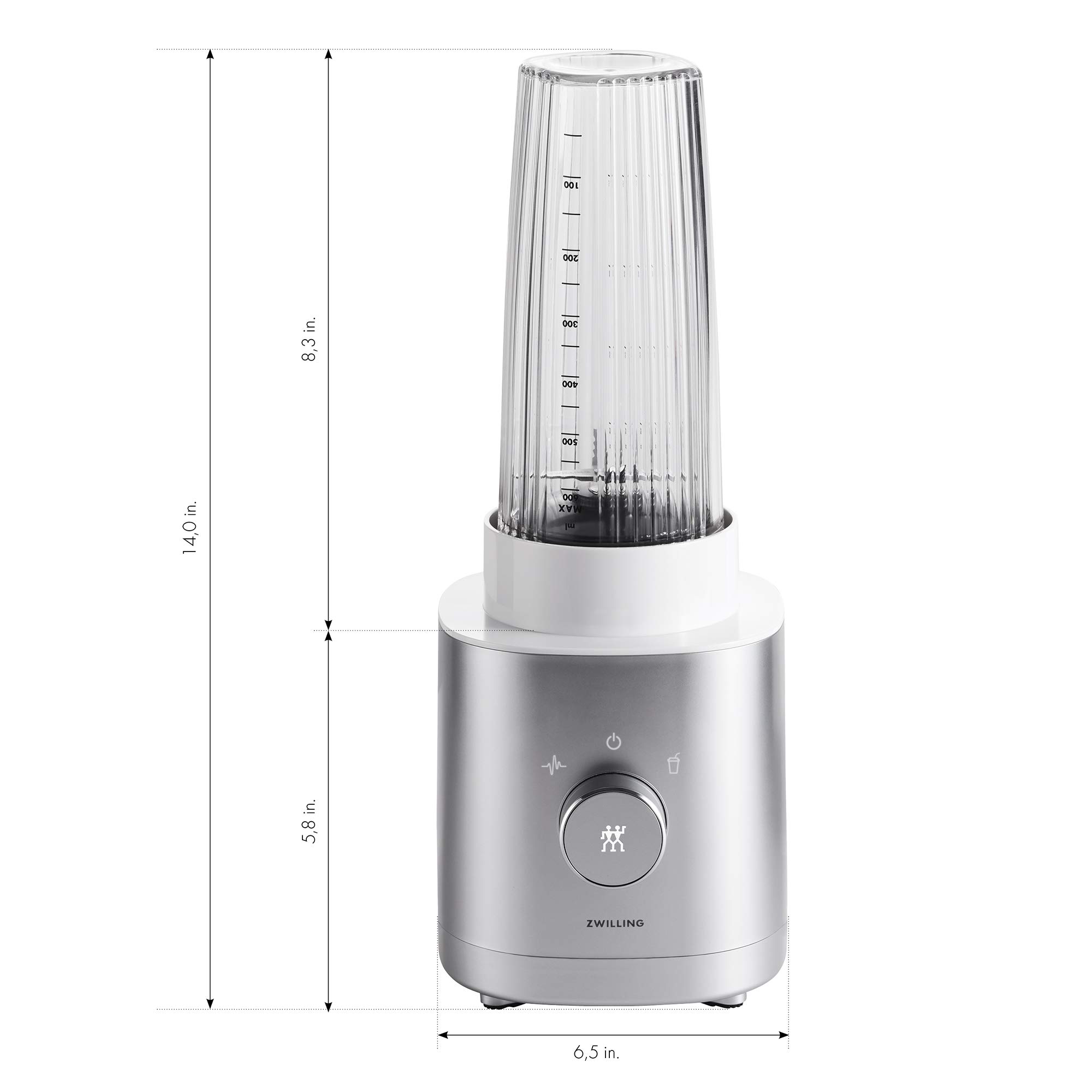 ZWILLING Enfinigy 20oz Smoothie Blender with App - German Engineered for Home & Gym