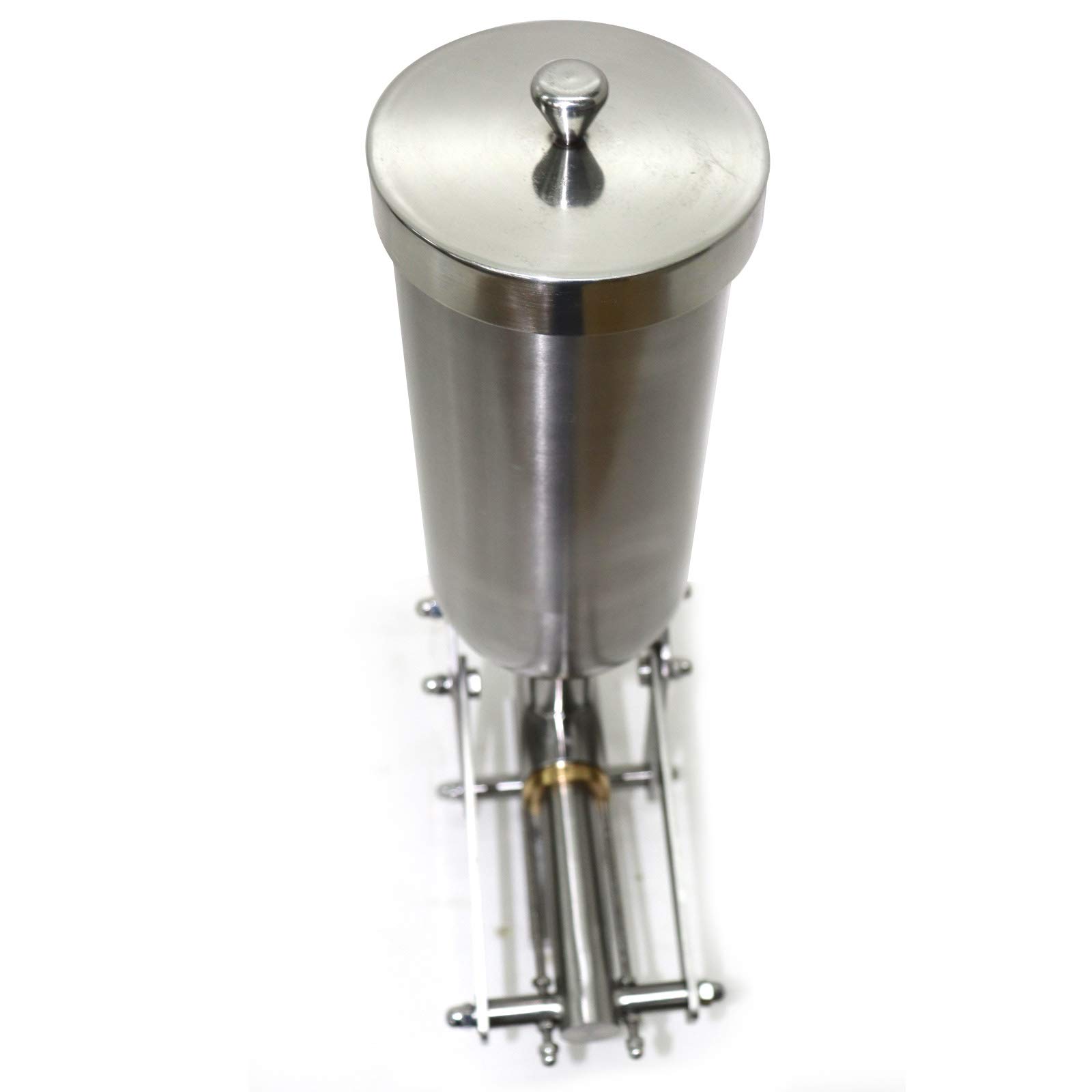 5L Manual Churro Filler Machine - Stainless Steel Commercial Churros Maker for Spanish Donuts, Latin Pastries & Fruit Fillings - Perfect for Bakeries, Cafes & Street Food Vendors