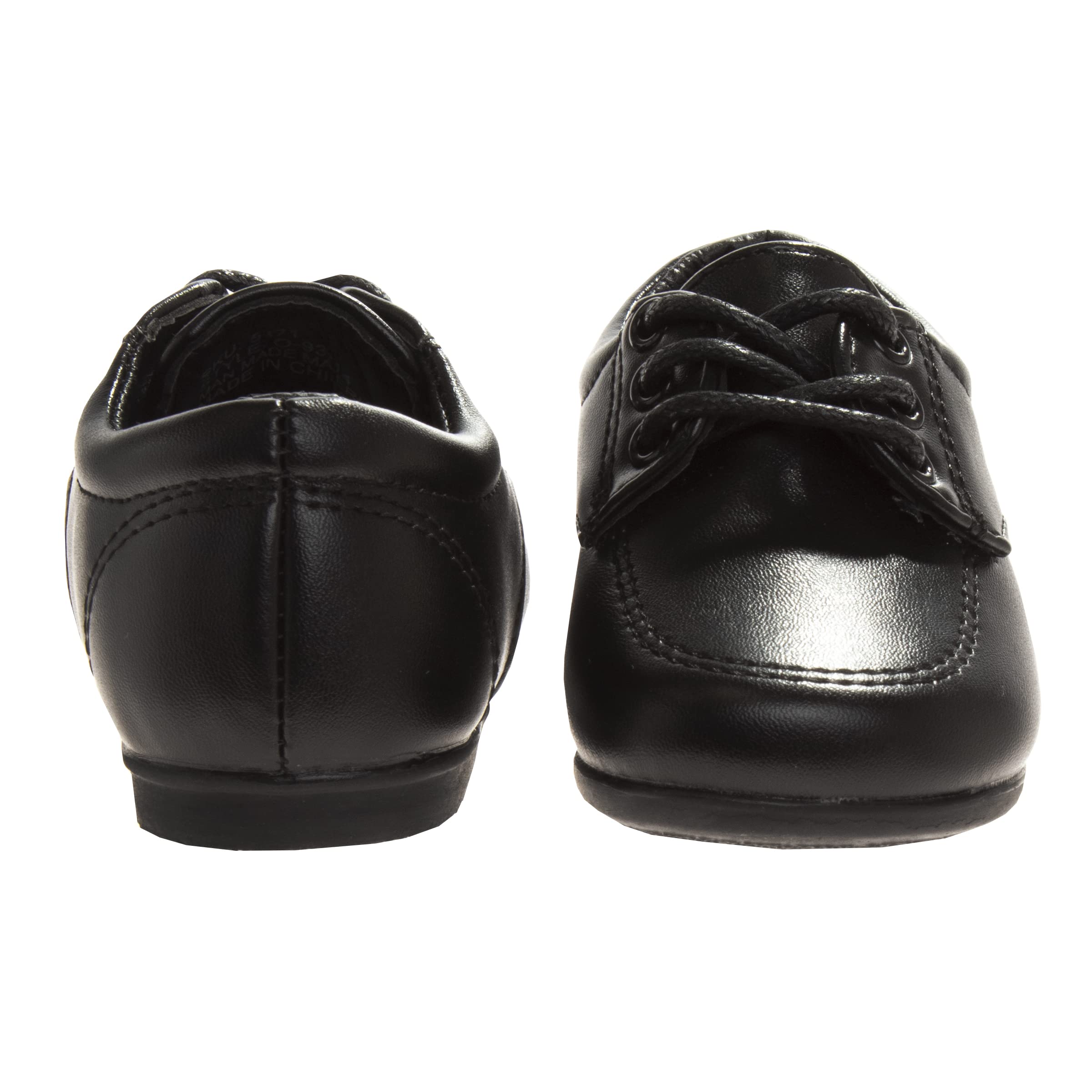 Josmo Baby Boys' Dress Shoes - Casual Leatherette Derby Walking Shoes for Infant & Toddler | Perfect for Weddings, Parties & Special Occasions