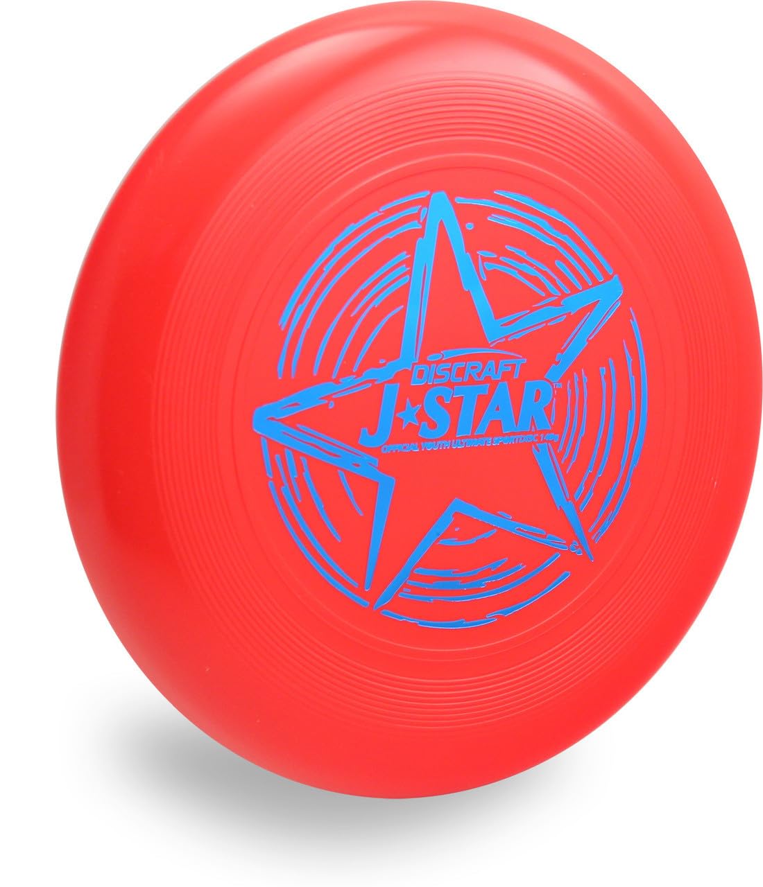 Discraft J Star Youth Ultimate Frisbee - Orange Flying Disc for Kids & Teens - Perfect for Outdoor Play, Sports, and Ultimate Frisbee Games