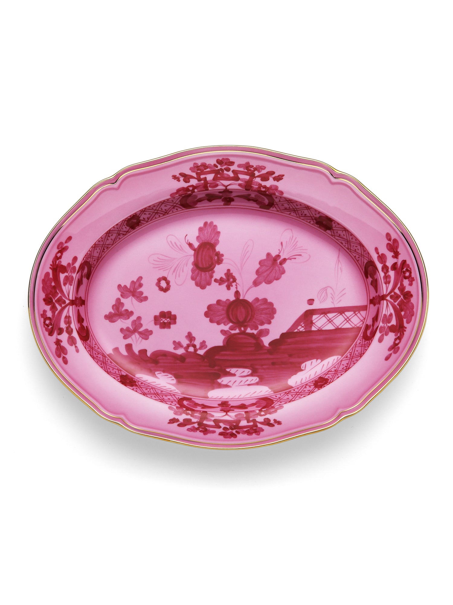 Oriente Italiano Elegant Serving Platter - Large Italian Ceramic Tray for Appetizers, Cheese, Charcuterie - Perfect for Dinner Parties, Entertaining & Holiday Gatherings