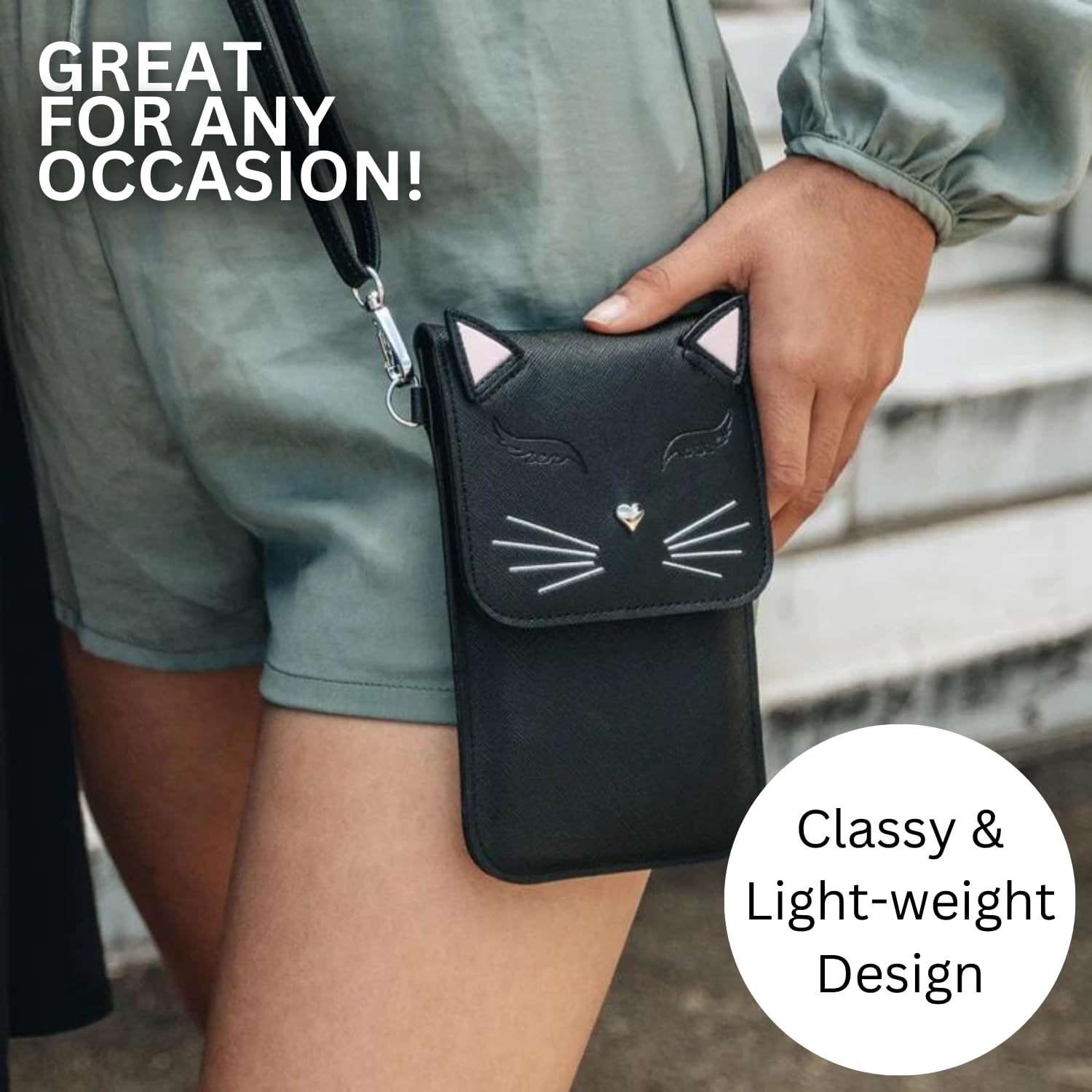 Touch Screen Crossbody Phone Purse for Women - Fashion & Daily Use