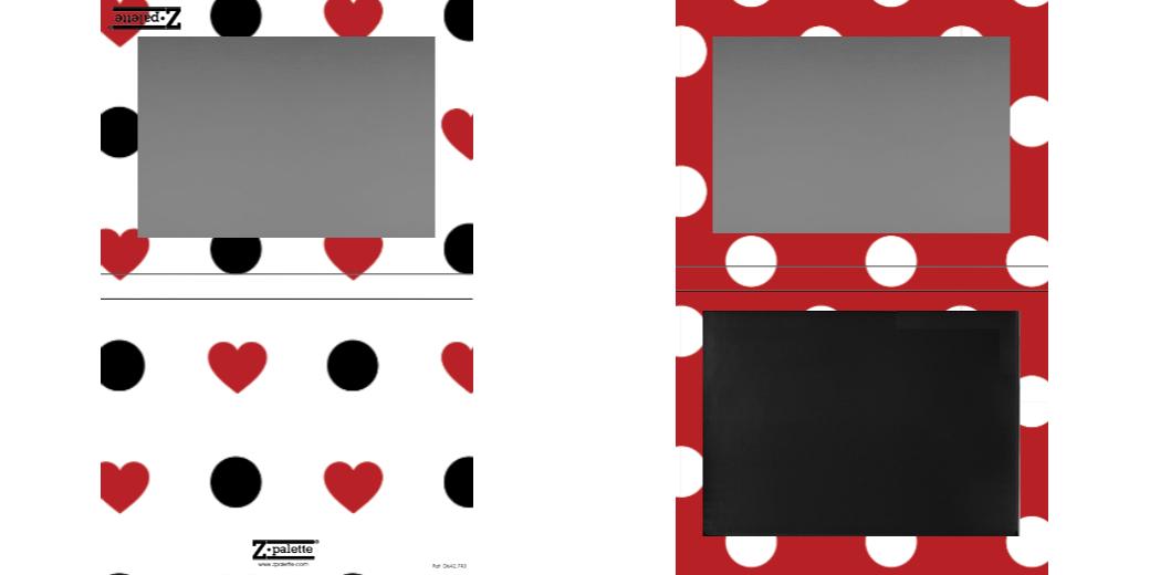 Custom Extra Large Z Palette - Magnetic Makeup Palette for Eyeshadows & Blush - Perfect for Professional Makeup Artists & Travel