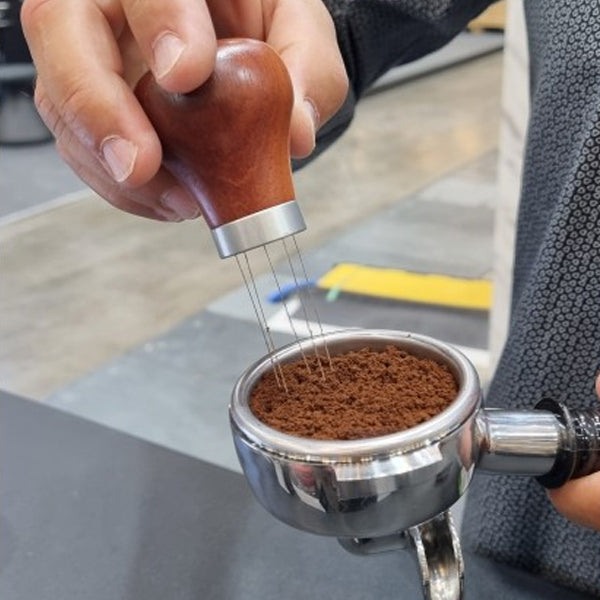 Premium Pullman WDT Coffee Distributor Tool - Perfect for Espresso Grounds Leveling & Even Extraction - Ideal for Home Baristas & Coffee Enthusiasts