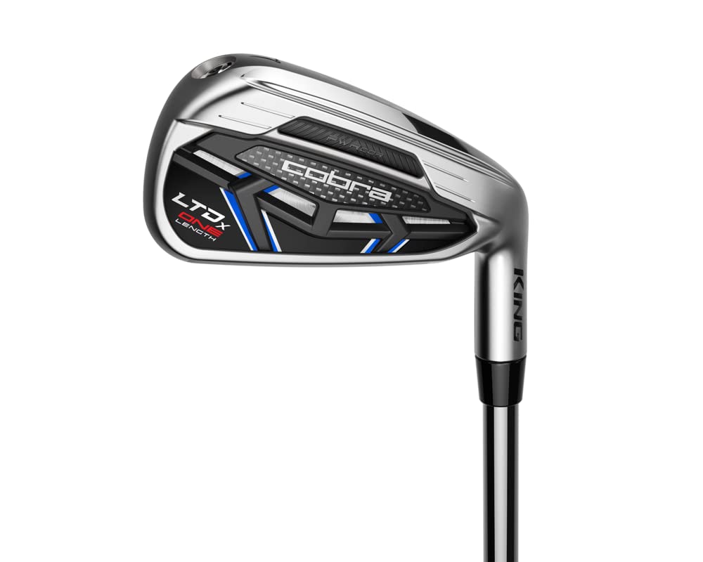 **Cobra Golf 2022 LTDX Men's One Length Iron Set – Premium Golf Clubs for Consistent Swing & Distance – Perfect for Golfers Seeking Accuracy & Control on the Course**