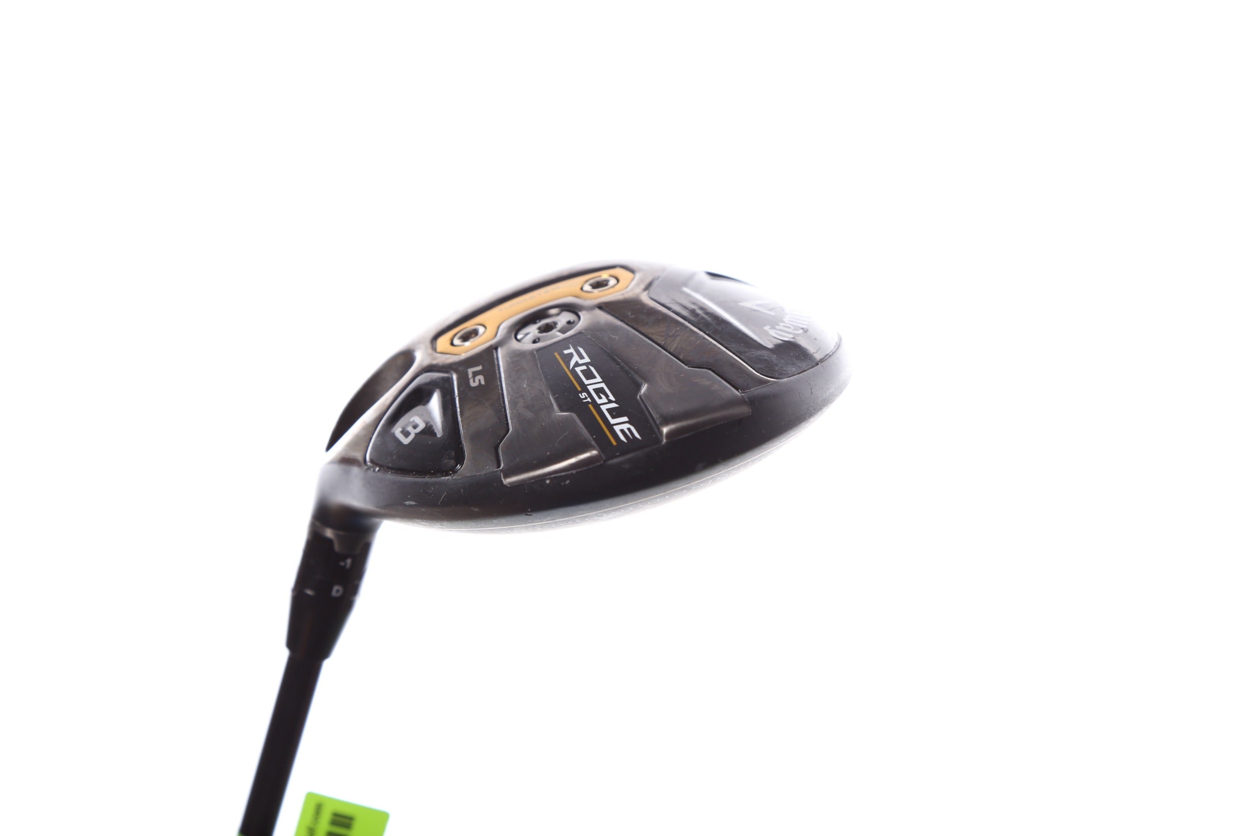 Callaway Rogue ST LS 3 Wood Left Handed 15° Golf Club - X-Stiff Flex for Powerful Drives | Perfect for Low-Handicap Players & Long-Distance Shots
