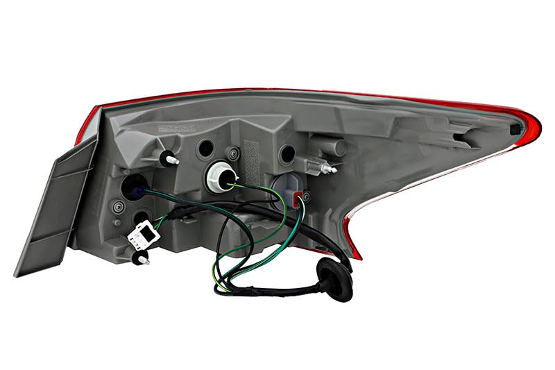 2013-2015 Nissan Sentra Tail Lights Lamps Set - Left & Right Side Replacement Pair - Enhance Nighttime Safety & Style for Sedan Driving
