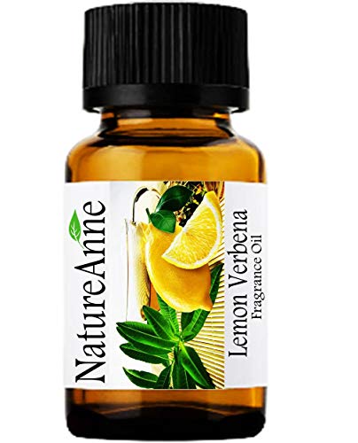 Premium Lemon Verbena Fragrance Oil - 10ml - 100% Pure Essential Oil for Aromatherapy, Soap Making, Candle Making, Lotion, Perfume, Beard Oil - Perfect for Home Diffusers, Linen Sprays & DIY Beauty Products