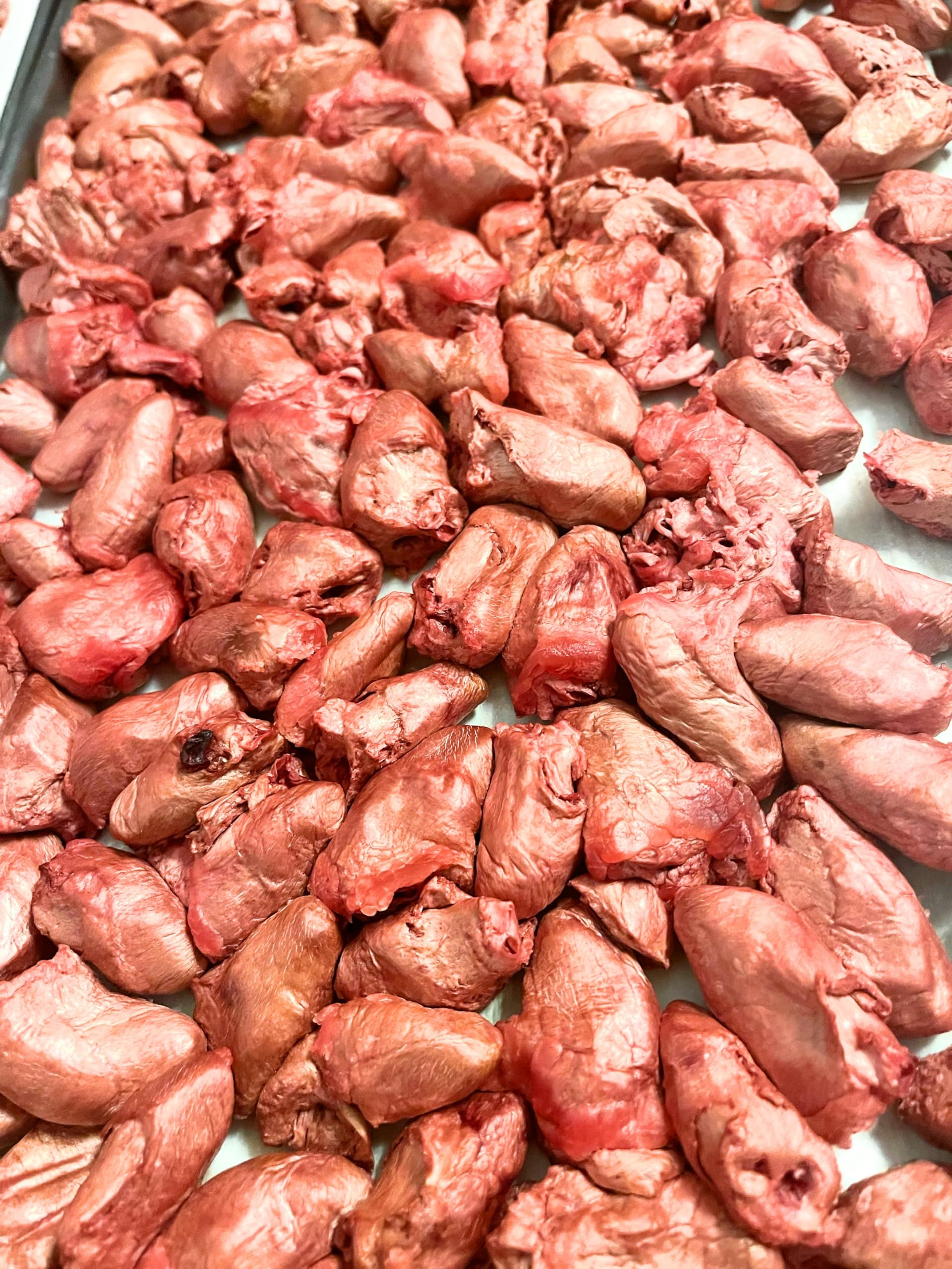 Freeze Dried Chicken Hearts Dog & Cat Treats - All Natural Protein Snacks for Pets - Perfect for Training Rewards, Mealtime Toppers & Dental Health