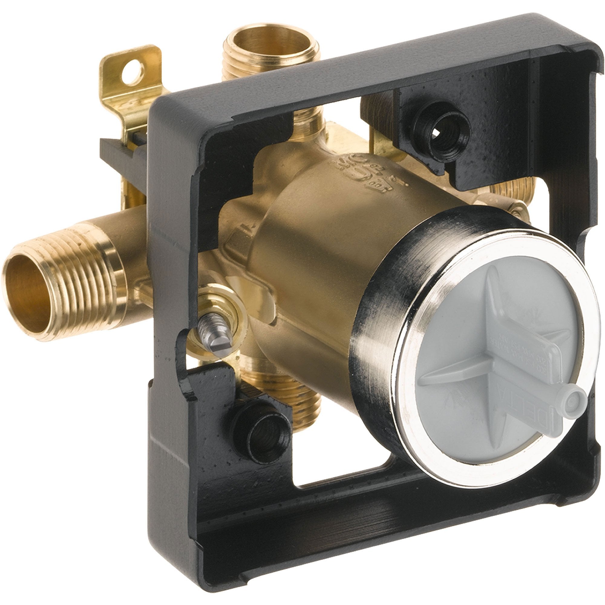 Delta Addison Champagne Bronze Thermostatic Shower Control with Valve D1033V - Luxury Bathroom Faucet for Spa-Like Shower Experience | Perfect for Modern & Traditional Home Decor