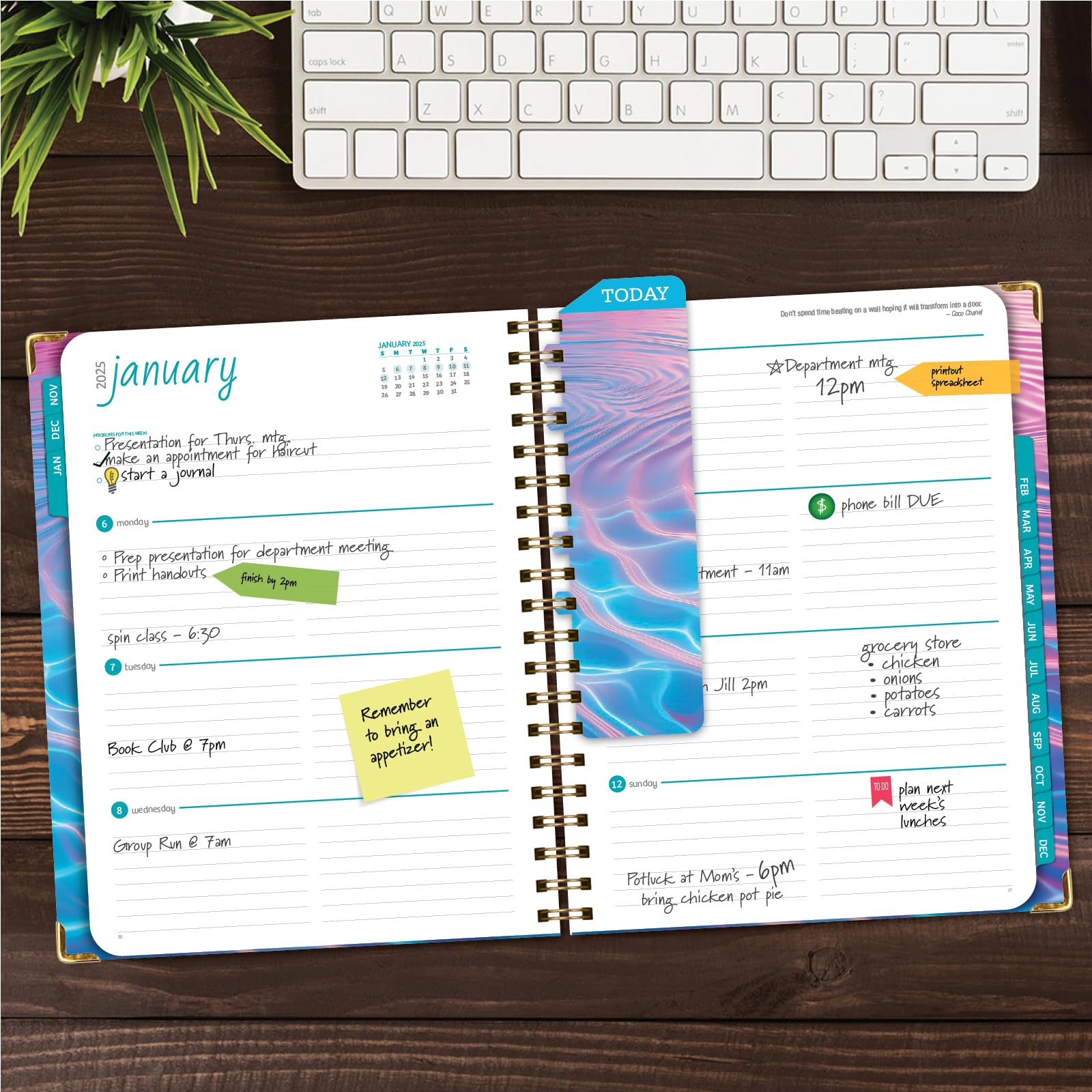 2025 Hardcover Planner 8.5