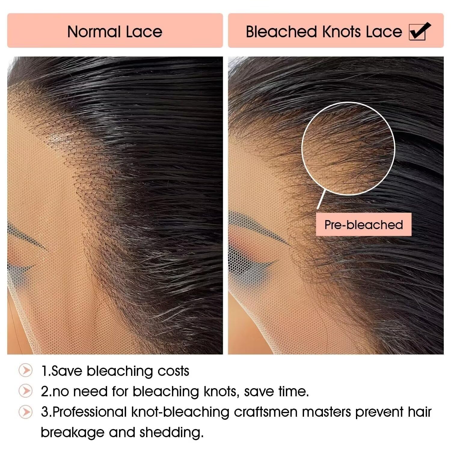13x6 Full Lace Frontal Human Hair Wig - Body Wave 24 Inch HD Transparent Lace Front Wig with Pre-Plucked Bleached Knots & 180% Density - Perfect for Daily Wear, Parties, and Special Occasions
