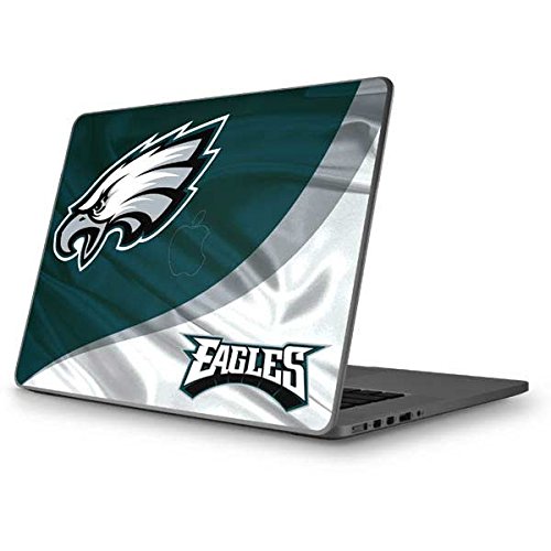 Officially Licensed NFL Philadelphia Eagles Laptop Skin Decal for MacBook Pro 13 (2009 & 2010 Models) | Protective Vinyl Sticker Cover | Perfect for School, Work & Travel