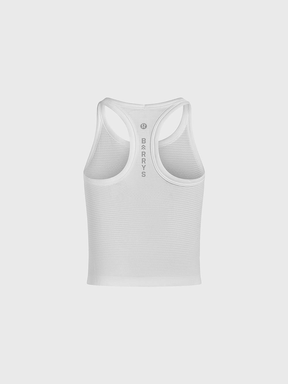 Lululemon Swiftly Tech Cropped Racerback Tank Top 2.0 - Women's White Workout Shirt for Running, Yoga & Gym