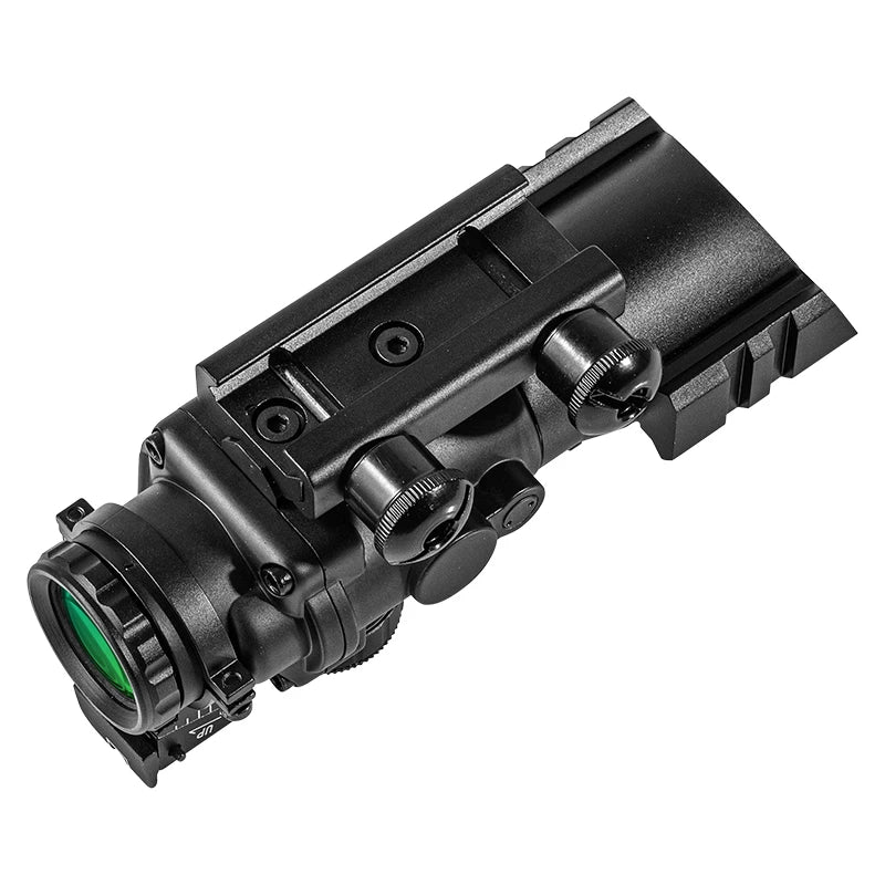 VOMZ 4x32 Riflescope - 20mm Dovetail Mount Tactical Reflex Sight for Hunting, Airsoft & Sniper Rifles | Perfect for Long-Range Shooting & Outdoor Adventures