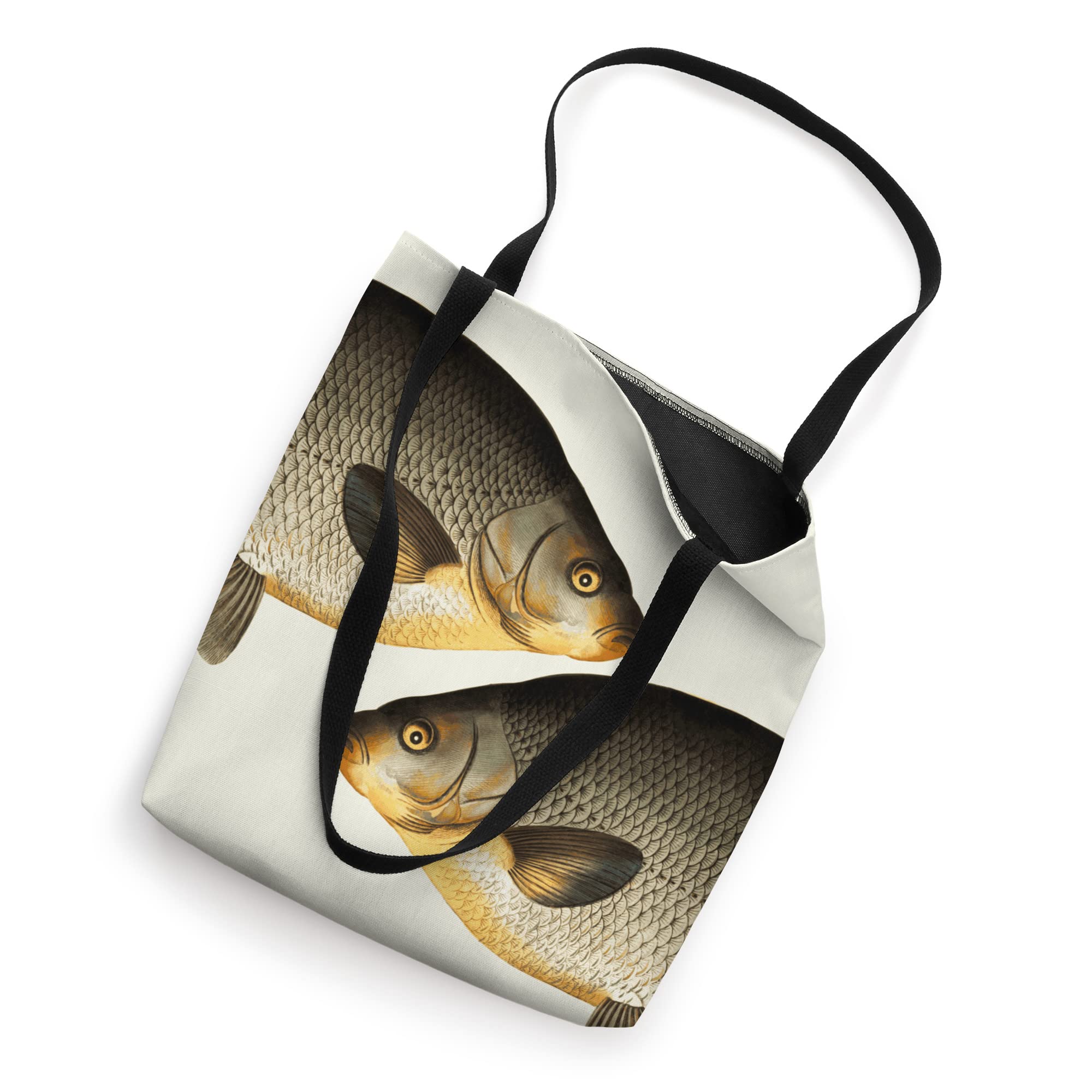 Stylish Bream Fish Print Tote Bag - Eco-Friendly Reusable Shopping & Beach Tote - Perfect for Groceries, Picnics & Daily Use