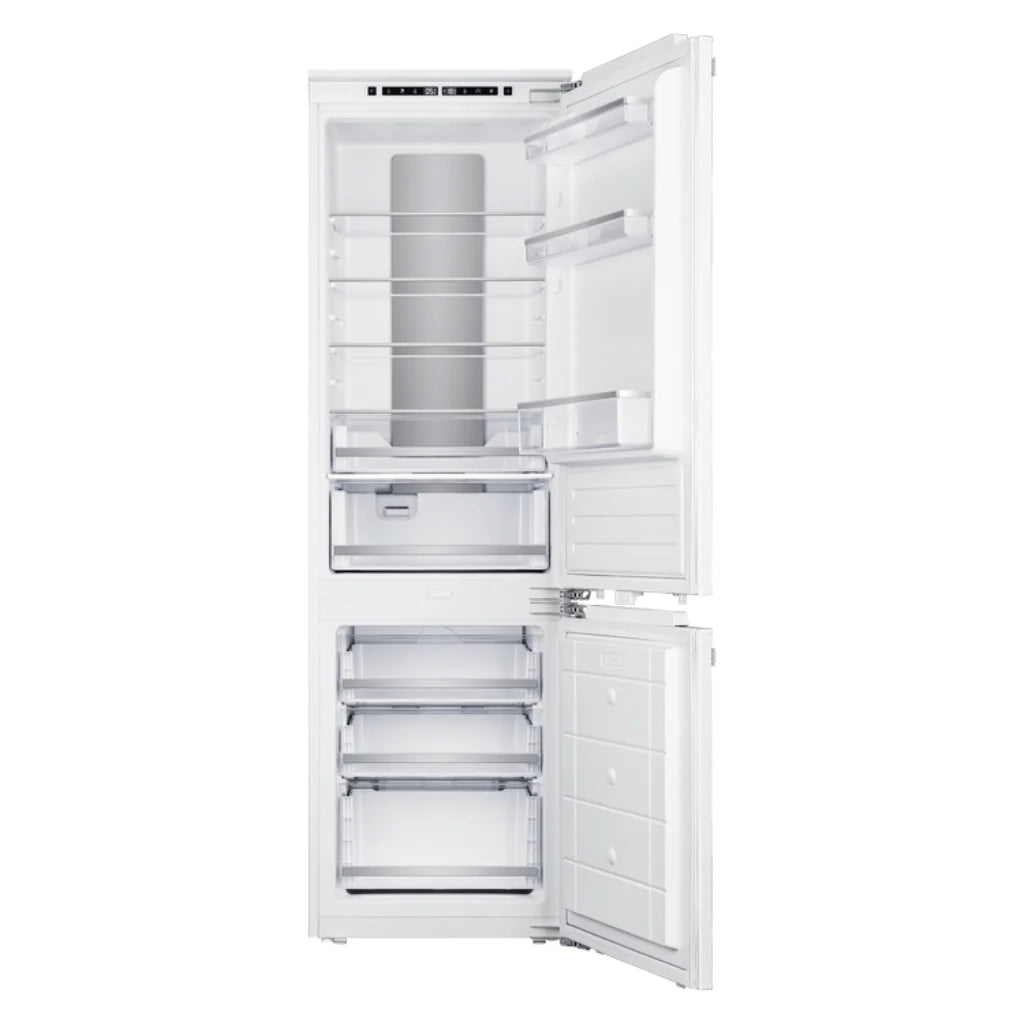 InAlto 244L Energy Efficient Integrated Fridge Freezer IIFF241 - Perfect for Small Kitchens, Apartments & Home Bars