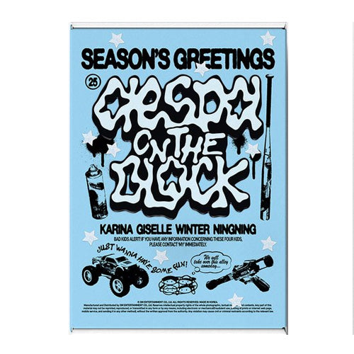 aespa 2025 Season's Greetings Photocard Set (POB) - Kpop Merchandise, Album Collectibles for Fans, Perfect for Gift Giving and Kpop Collections