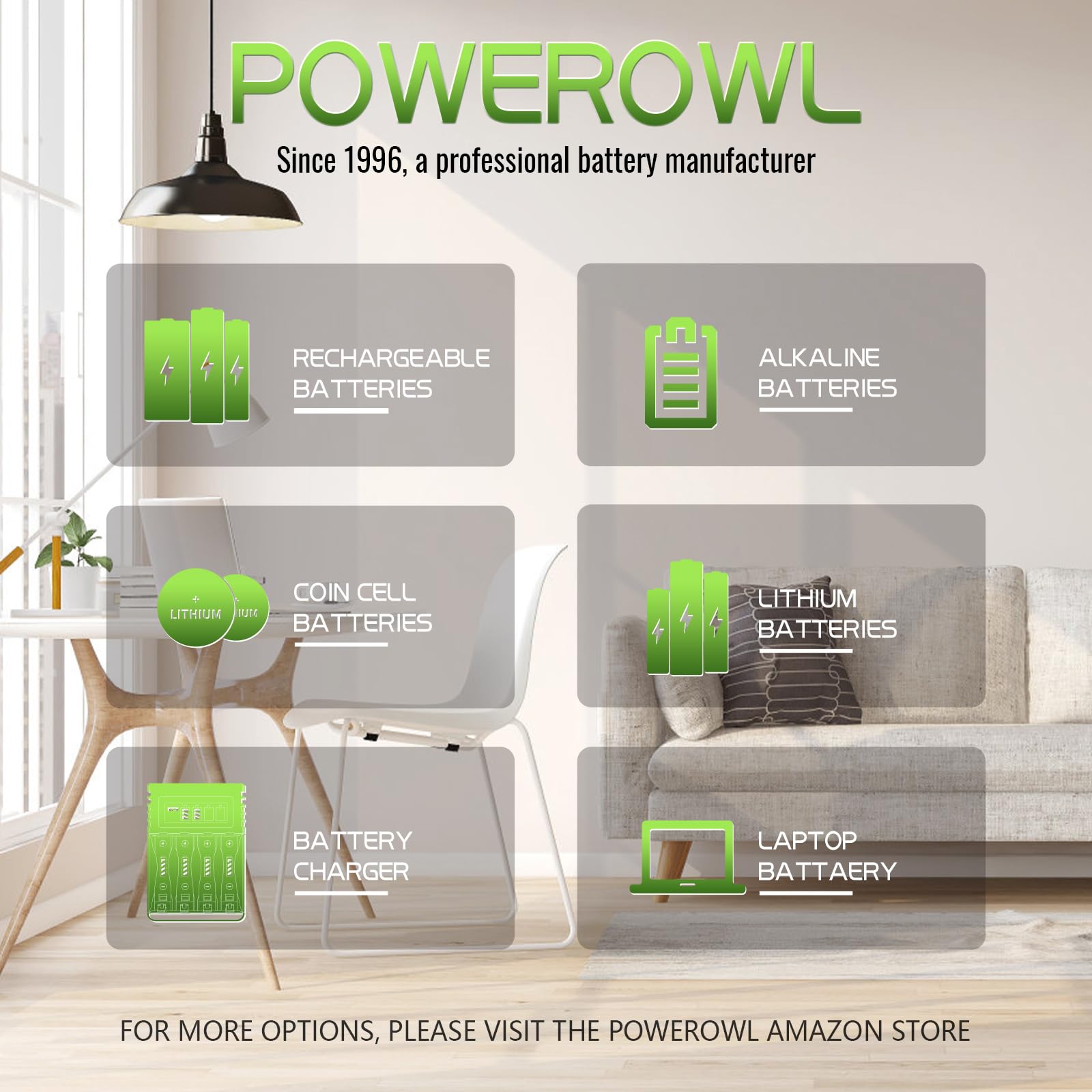 POWEROWL 312 Hearing Aid Batteries - 24 Pack, High Capacity & Long Lasting 312A Zinc-Air Batteries for Hearing Devices - Perfect for Travel, Daily Use & Emergency Backup