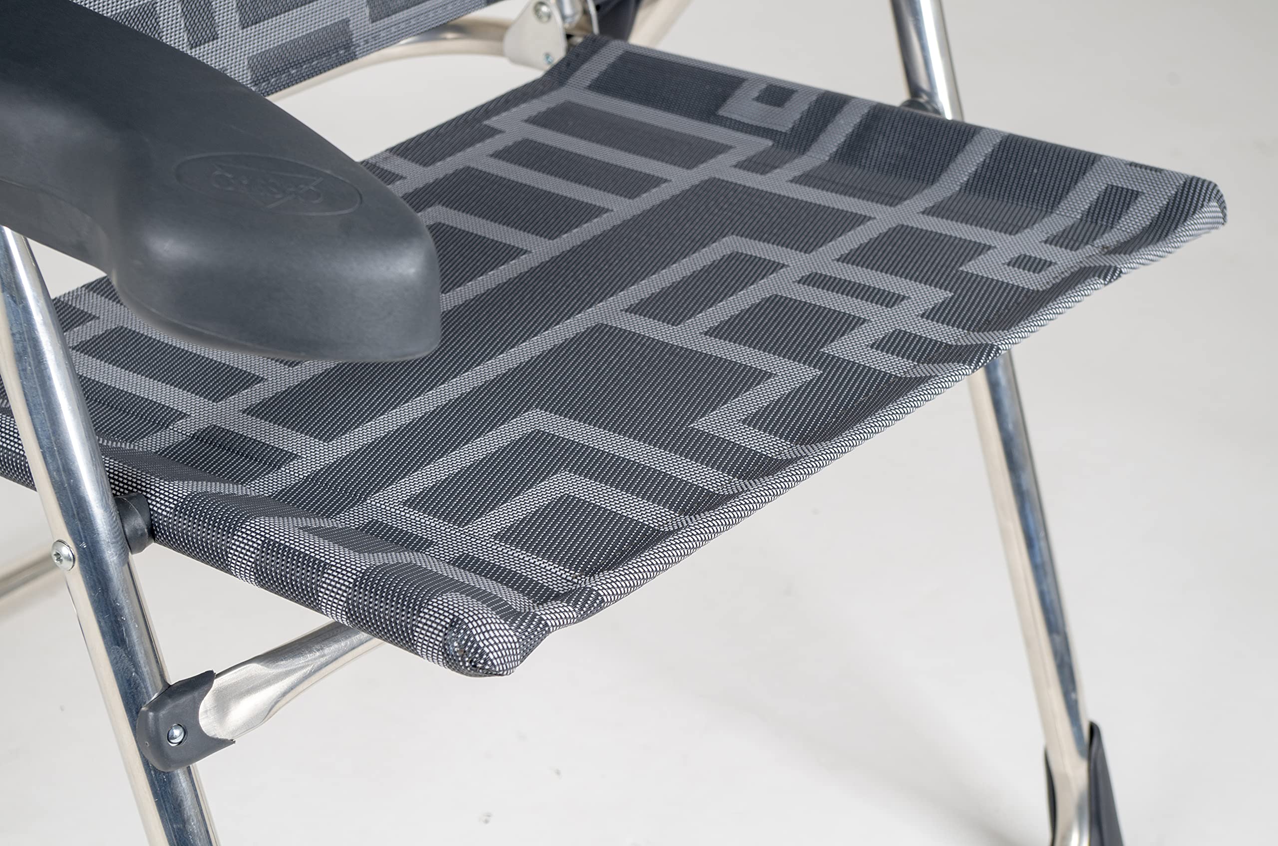 Crespo AL 213 Lightweight Portable Camping Chair with Graphic Design - Perfect for Outdoor Adventures, Beach Trips, Backyard Relaxation & Picnics