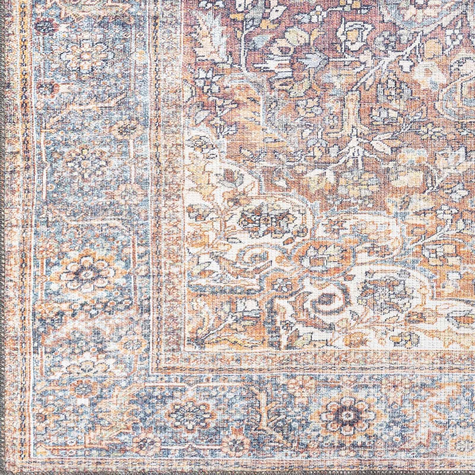 Hauteloom Gardnertown Traditional Machine Washable Area Rug 8'10