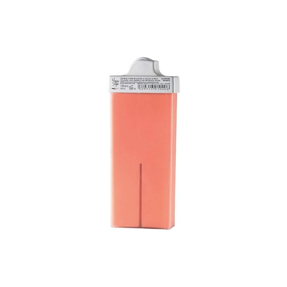 601040 Water-Soluble Wax Cartridge - Rose (Face) 100ml | Professional Facial Waxing for Smooth Skin | Ideal for Salons, Spas & Home Use