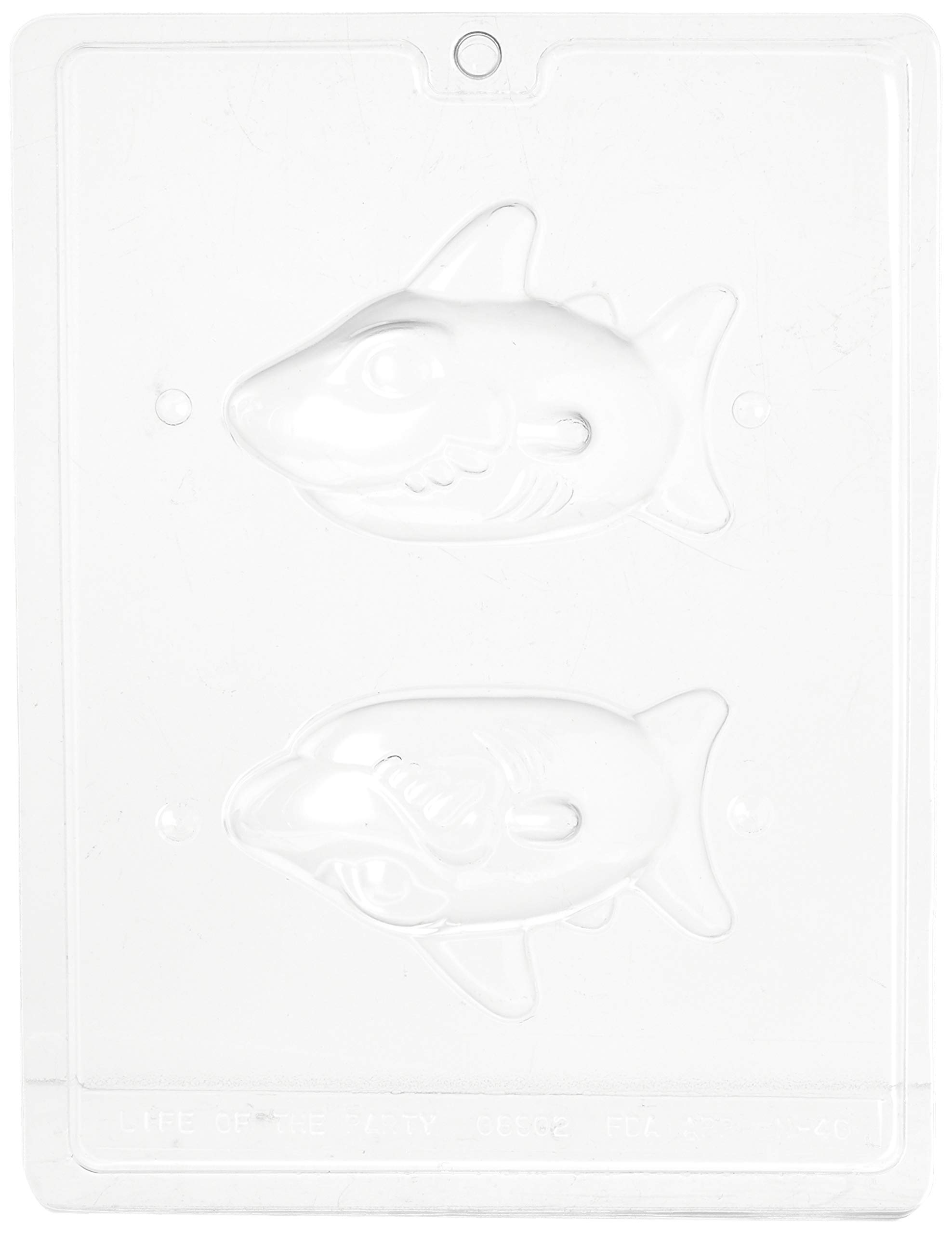 Premium Shark Chocolate Candy Mold Kit - Includes Exclusive Cybrtrayd Copyrighted Chocolate Molding Guide - Perfect for Halloween Treats, Birthday Parties & DIY Chocolate Making