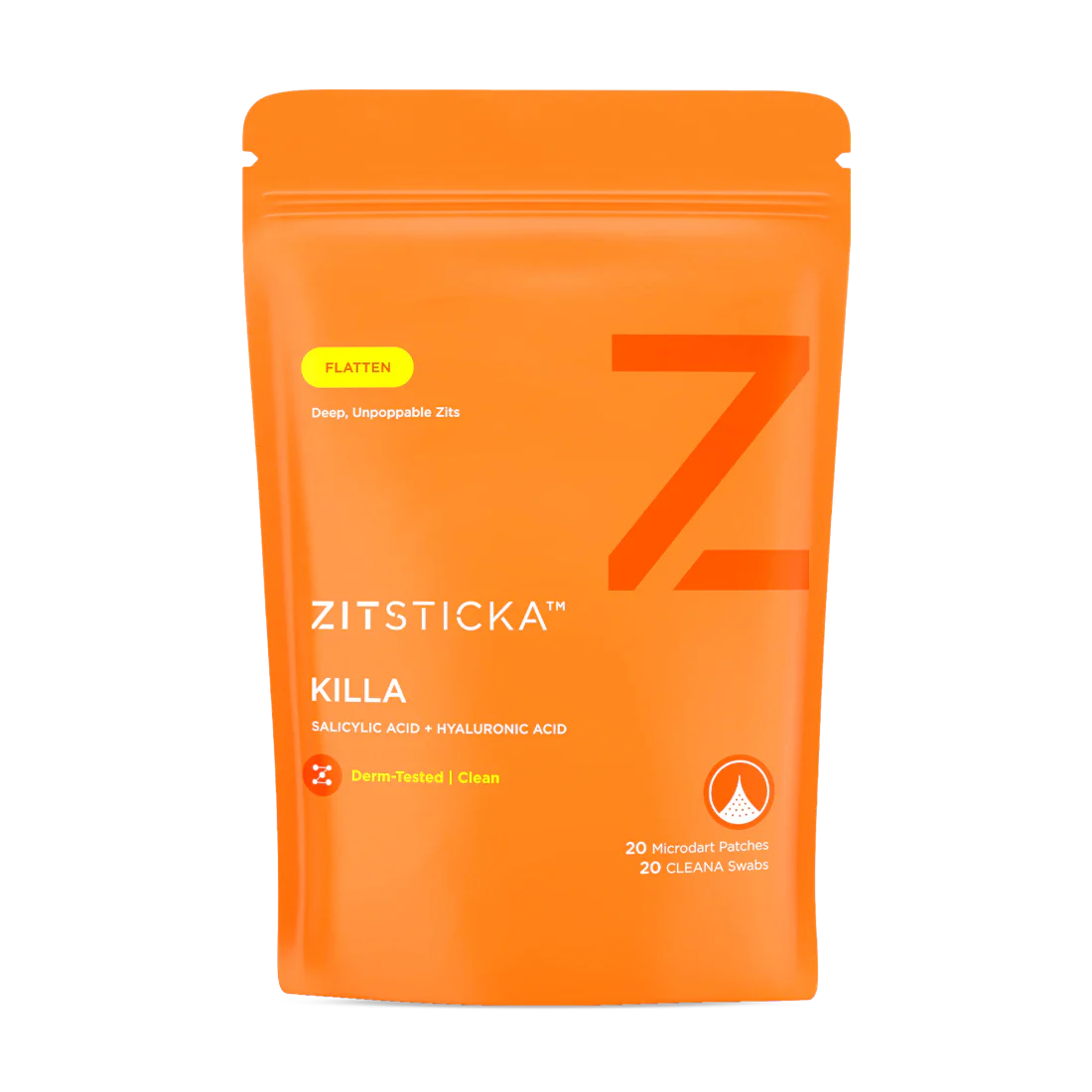 Killa Deep Zit Microdart Pimple Patch Kit - Acne Treatment Patches for Face & Body | ZitSticka | Perfect for Overnight Spot Treatment & On-the-Go Breakout Care