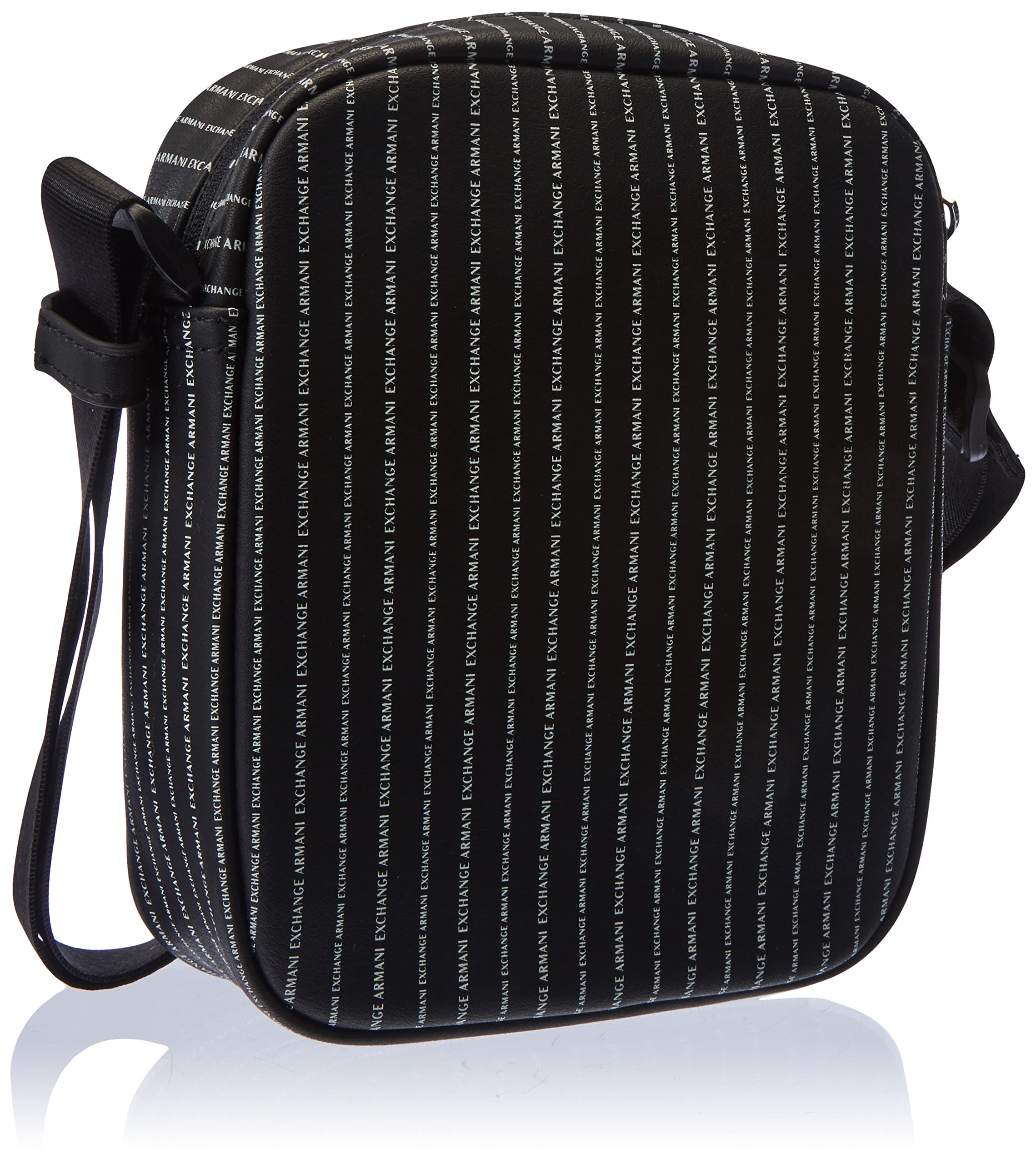 Armani Exchange Eco-Leather Crossbody Bag for Women - Stylish Vegan Leather Purse with Adjustable Strap, Perfect for Travel, Work & Everyday Use