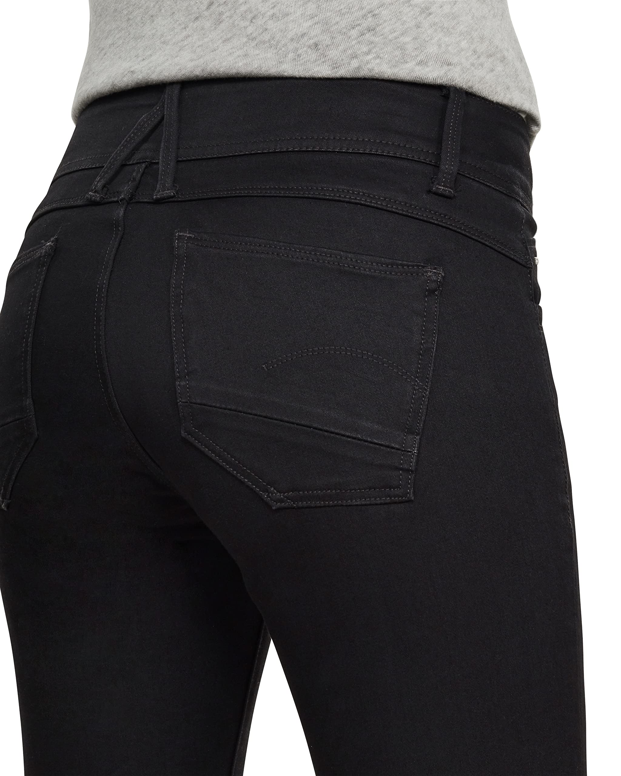 G-STAR RAW Women's Lynn D Mid Rise Super Skinny Fit Jeans - Stretch Denim Pants for Casual Wear & Night Out | Perfect for Everyday Style and Date Nights