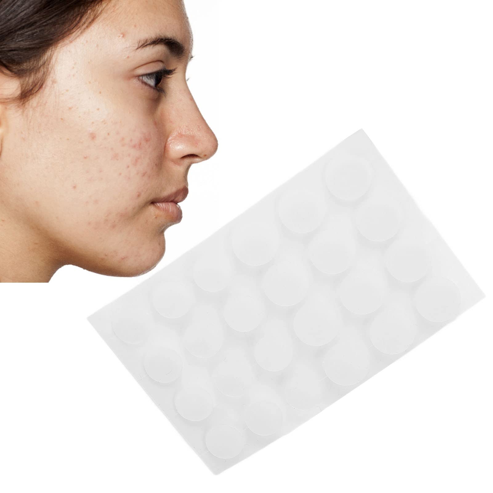 24-Pack Skin-Friendly Breathable Adhesive Pads - Strong Absorption, Waterproof, Stain-Resistant for Daily Skincare & Wound Care