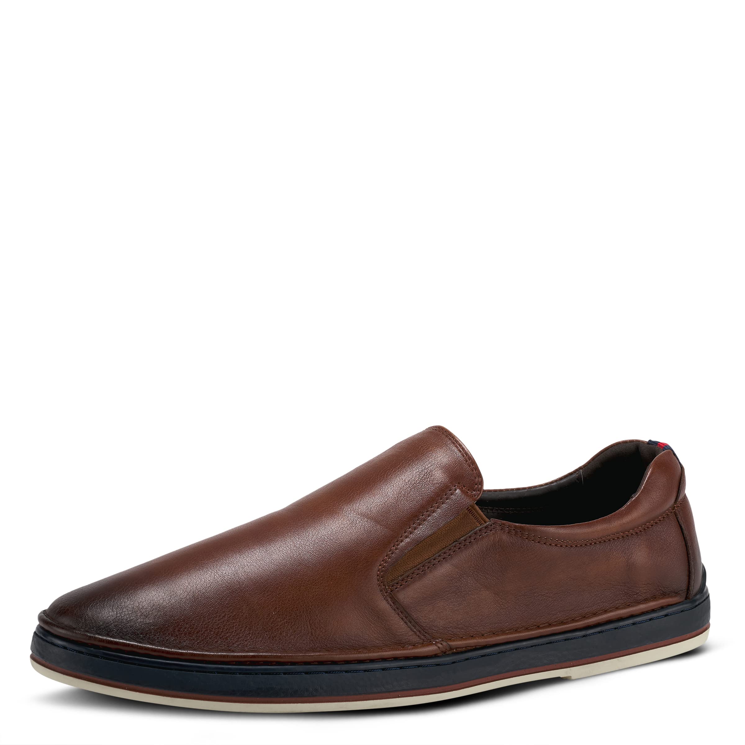 Spring Step Men's Lugano Slip-On Comfort Casual Shoes - Lightweight & Breathable for Walking, Travel & Everyday Wear