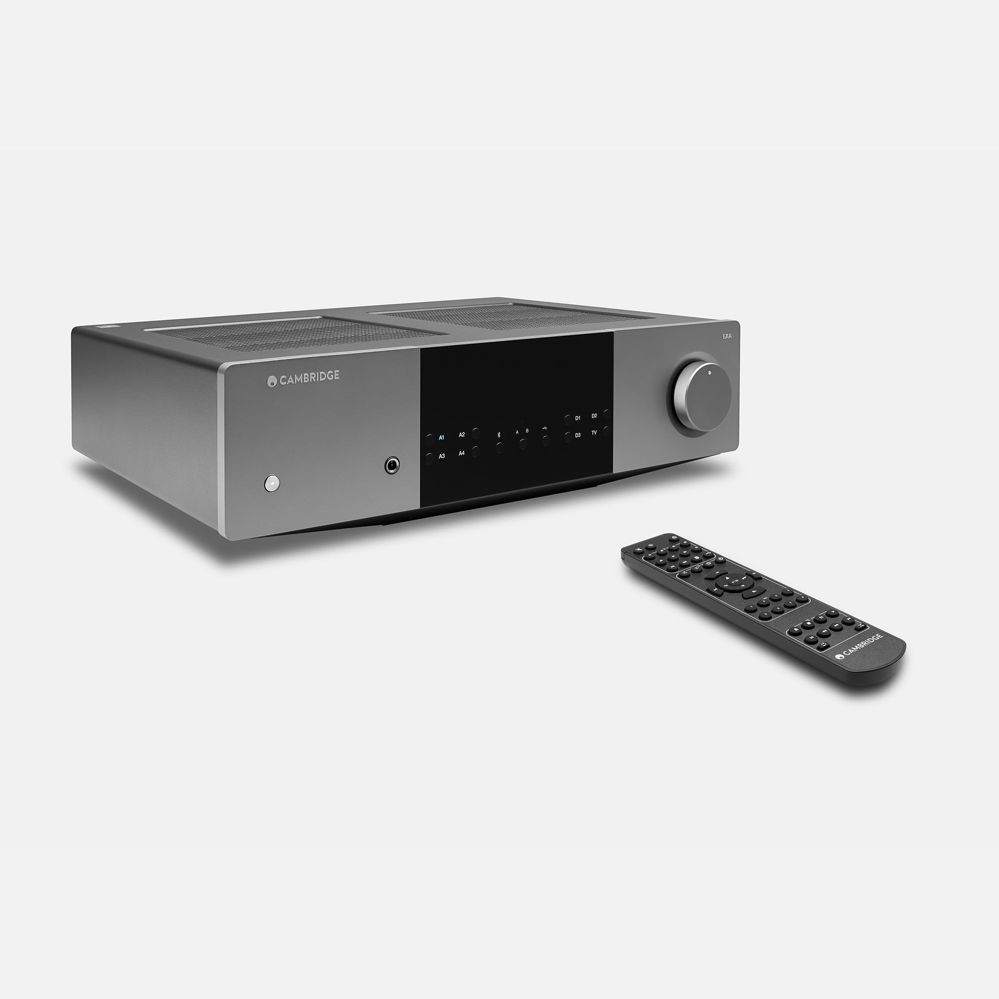 Cambridge Audio EXA100 Integrated Stereo Amplifier - High-Fidelity Home Audio System for Music Lovers | Perfect for Living Room, Home Theater & Audiophile Setups