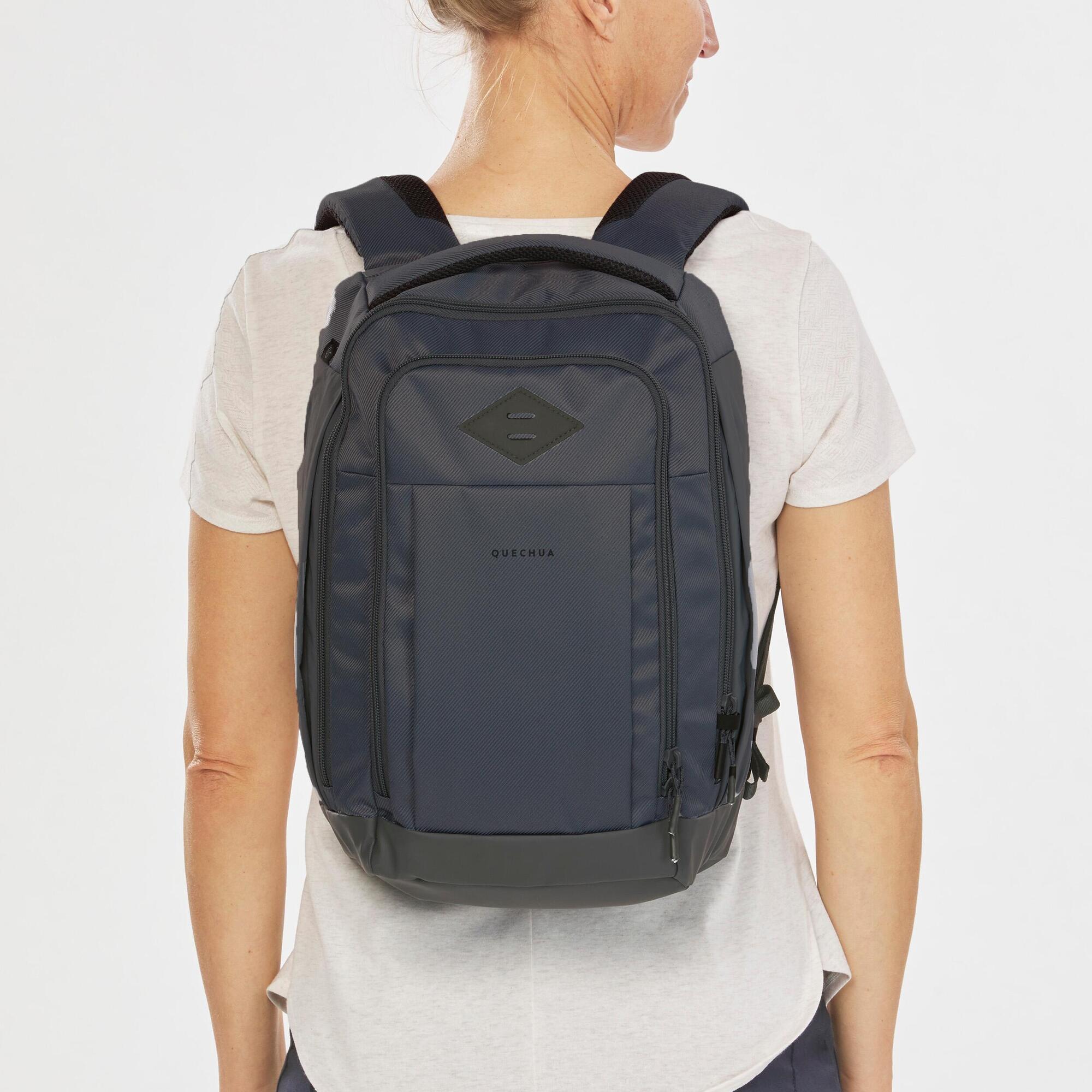 Quechua NH Escape 500 16L Lightweight Hiking Backpack for Men & Women - Water-Resistant Daypack for Outdoor Adventures, Camping & Travel