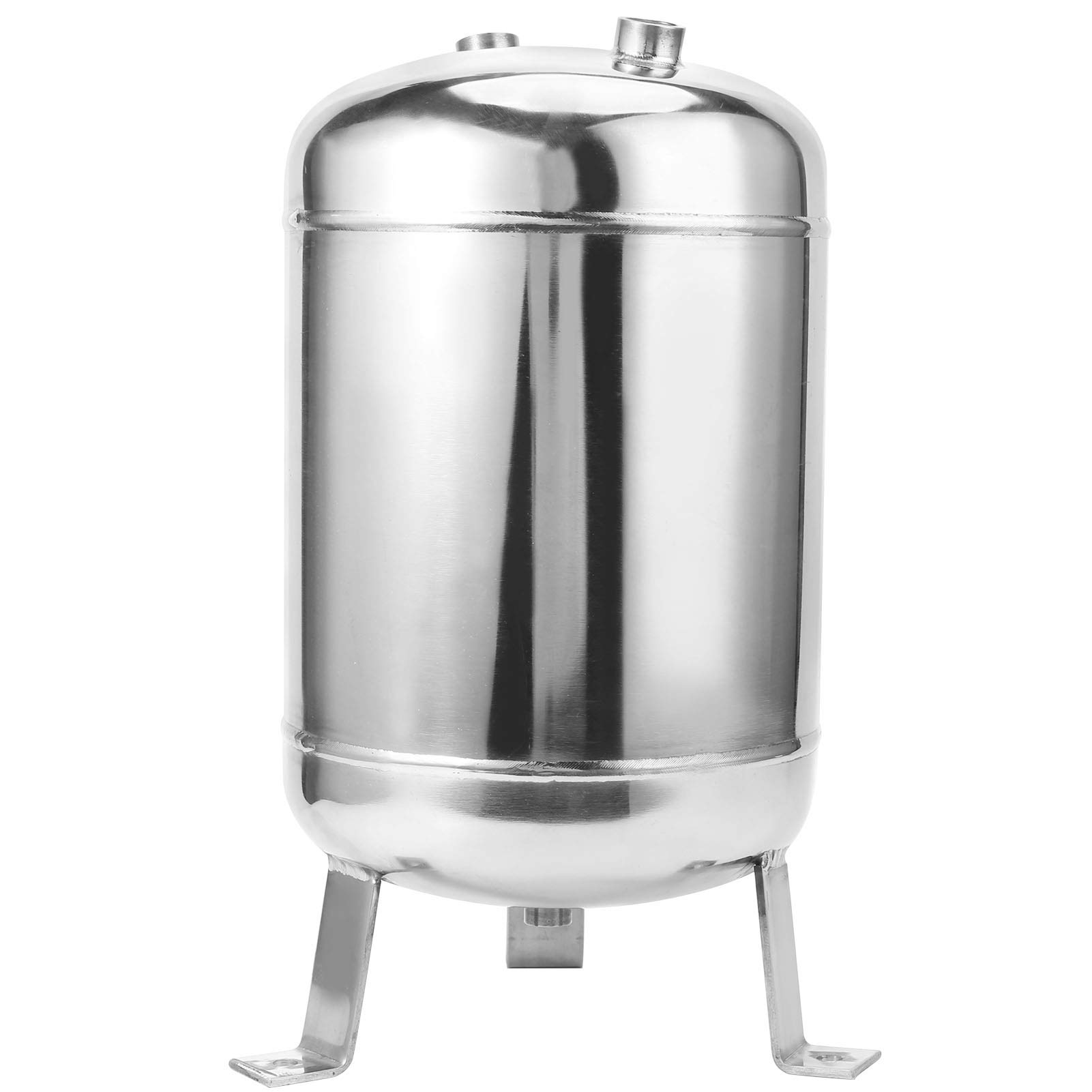 5-Port Air Reservoir Tank with Mirror Finish & Strong Welding - Industrial Air Compressor Accessory for Pneumatic Tools & Production Lines