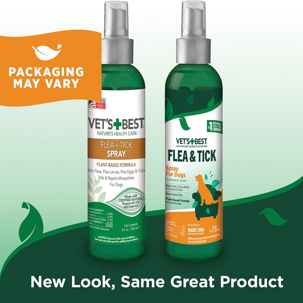 Best Flea & Tick Spray for Dogs & Cats – Natural, Safe & Effective Pest Control – Indoor & Outdoor Use for Home & Yard Protection