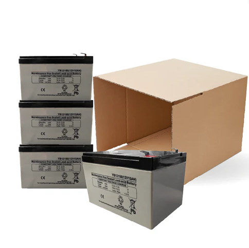 12V 15Ah Sealed Lead Acid Rechargeable Battery - Deep Cycle Battery for Solar Panels, UPS Backup, Electric Scooters & Power Wheels - Maintenance Free & Long Lasting