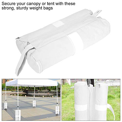 Heavy Duty Sand Weight Bags for Pop Up Canopy Tent - Alomejor Tent Weights with Durable Fabric, Perfect for Outdoor Events, Beach Parties & Camping to Secure Your Canopy in Windy Conditions