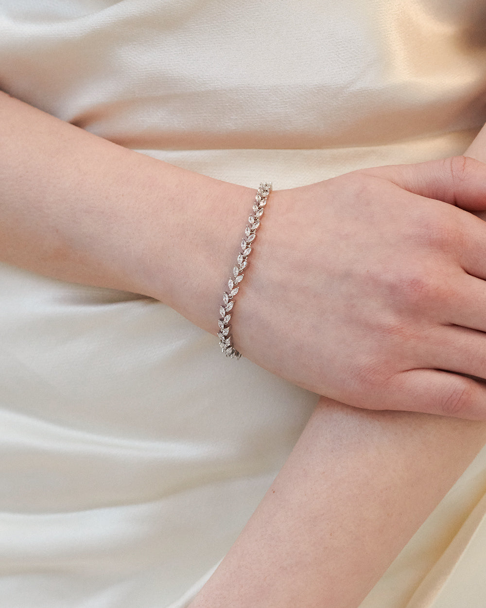 Liz CZ Bracelet for Women - Elegant Cubic Zirconia Crystal Jewelry Gift for Birthday, Anniversary & Special Occasions