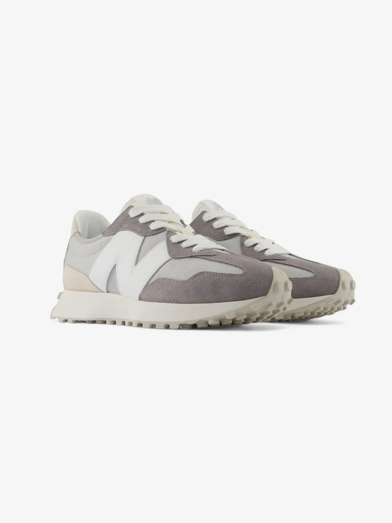 New Balance 327 Grey Running Shoes for Men & Women - Lightweight Comfortable Sneakers for Walking, Jogging, and Casual Wear