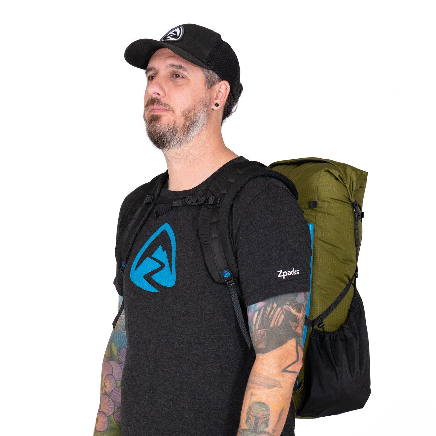 Sub Nero 30L ROBIC Backpack DISC - Lightweight Hiking Backpack for Outdoor Adventures, Travel & Camping - Durable Water-Resistant Daypack for Men & Women