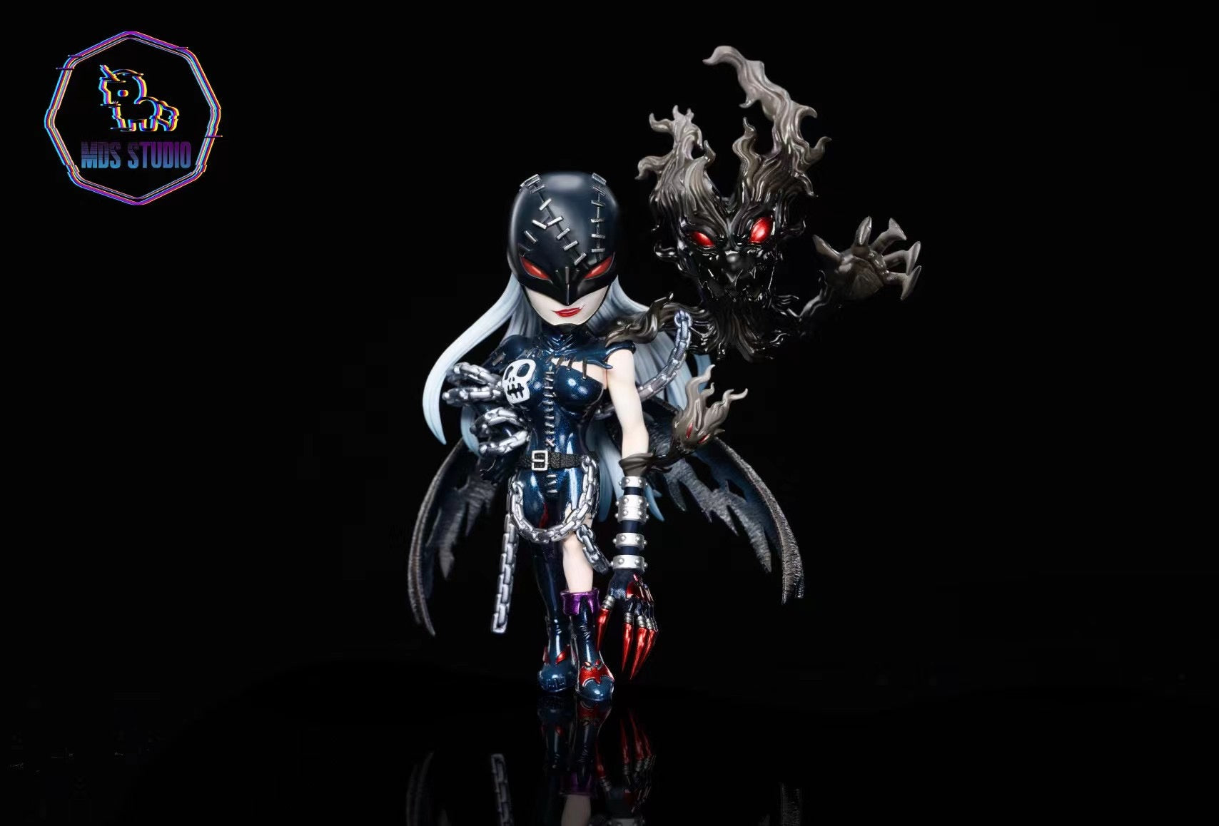 MDS Studio Lady Devimon Action Figure - Anime Collectible for Digimon Fans | Perfect for Display, Cosplay, and Gift Giving