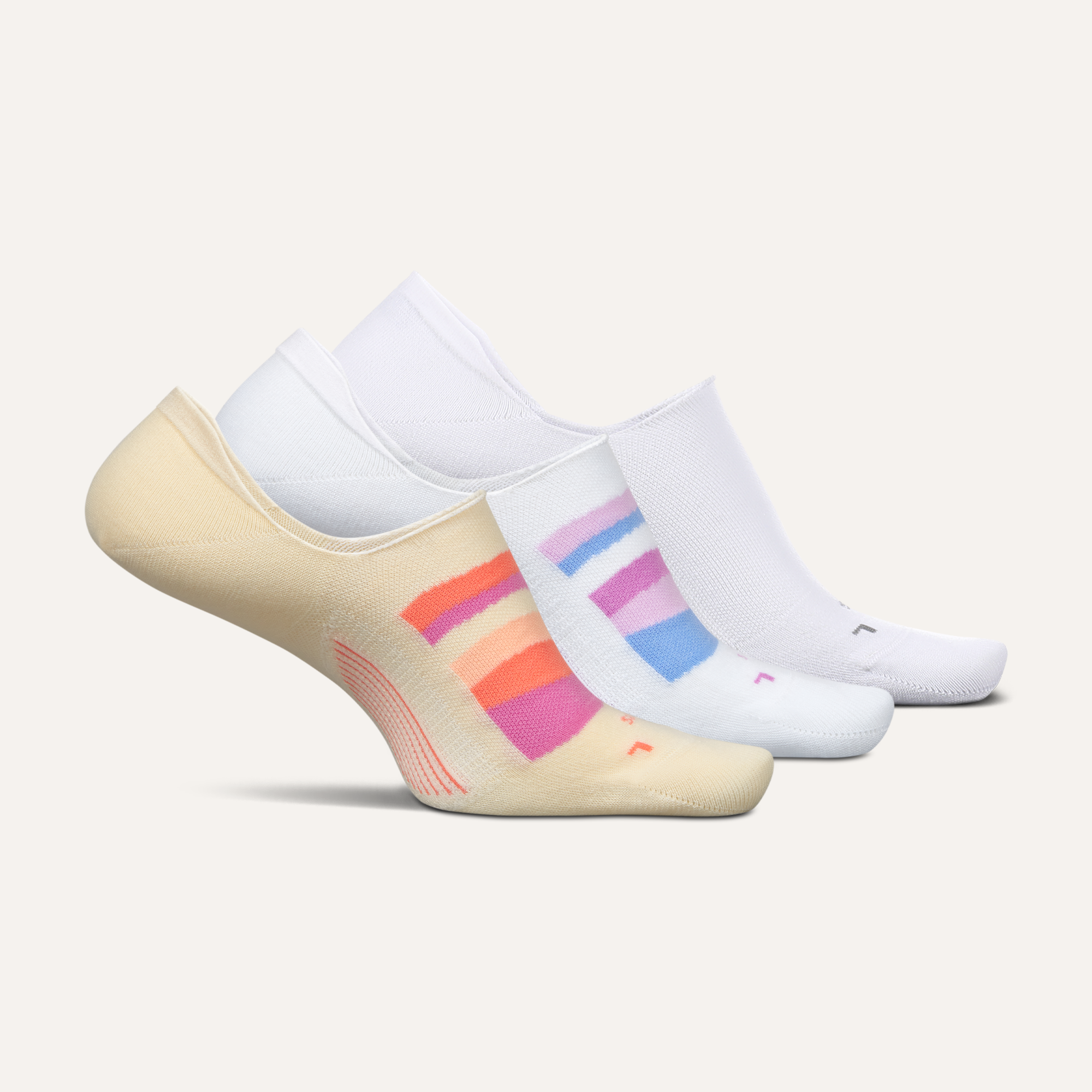 Ultra Light Invisible Women's Everyday No Show Socks 3 Pack - Comfortable for Workout, Running, Yoga & Daily Wear