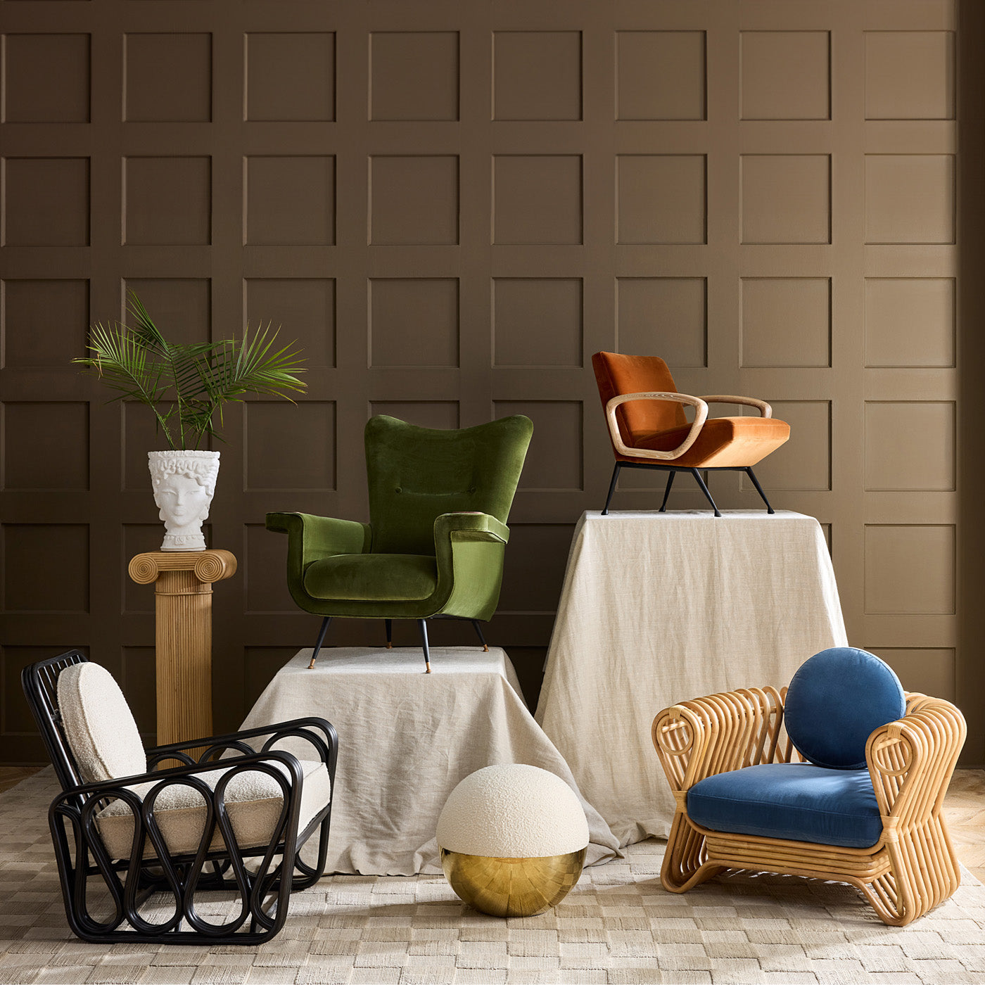 Pierre Lounge Chair - Modern Comfortable Accent Chair for Living Room, Bedroom & Office - Perfect for Relaxing, Reading & Lounging